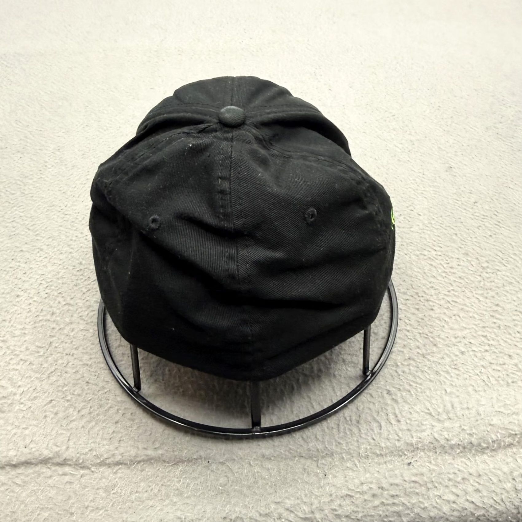 Vintage Fox Hat Cap Fitted Mens XL Black Flexfit Skull Logo Embroidered Motorcycle Cap Size ONE SIZE - 3 Thumbnail