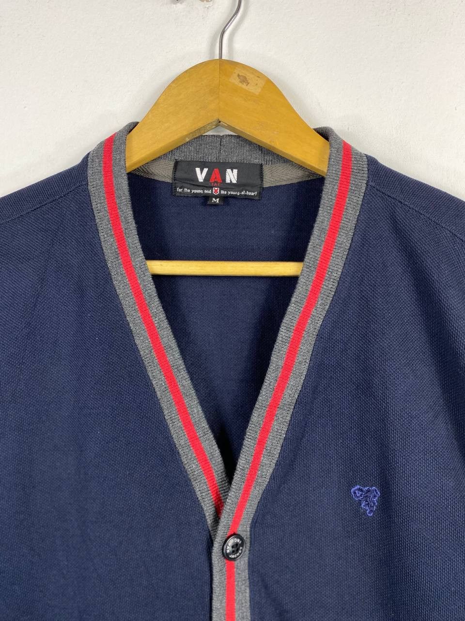 Van van jacket inc cotton cardigan nice design Size US M / EU 48-50 / 2 - 2 Thumbnail