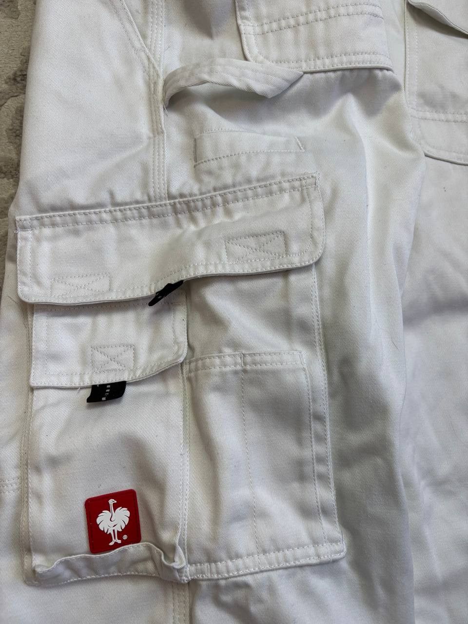 Vintage Engelbert Strauss White Technical Cargo Work Pants Size US 40 / EU 56 - 13 Thumbnail