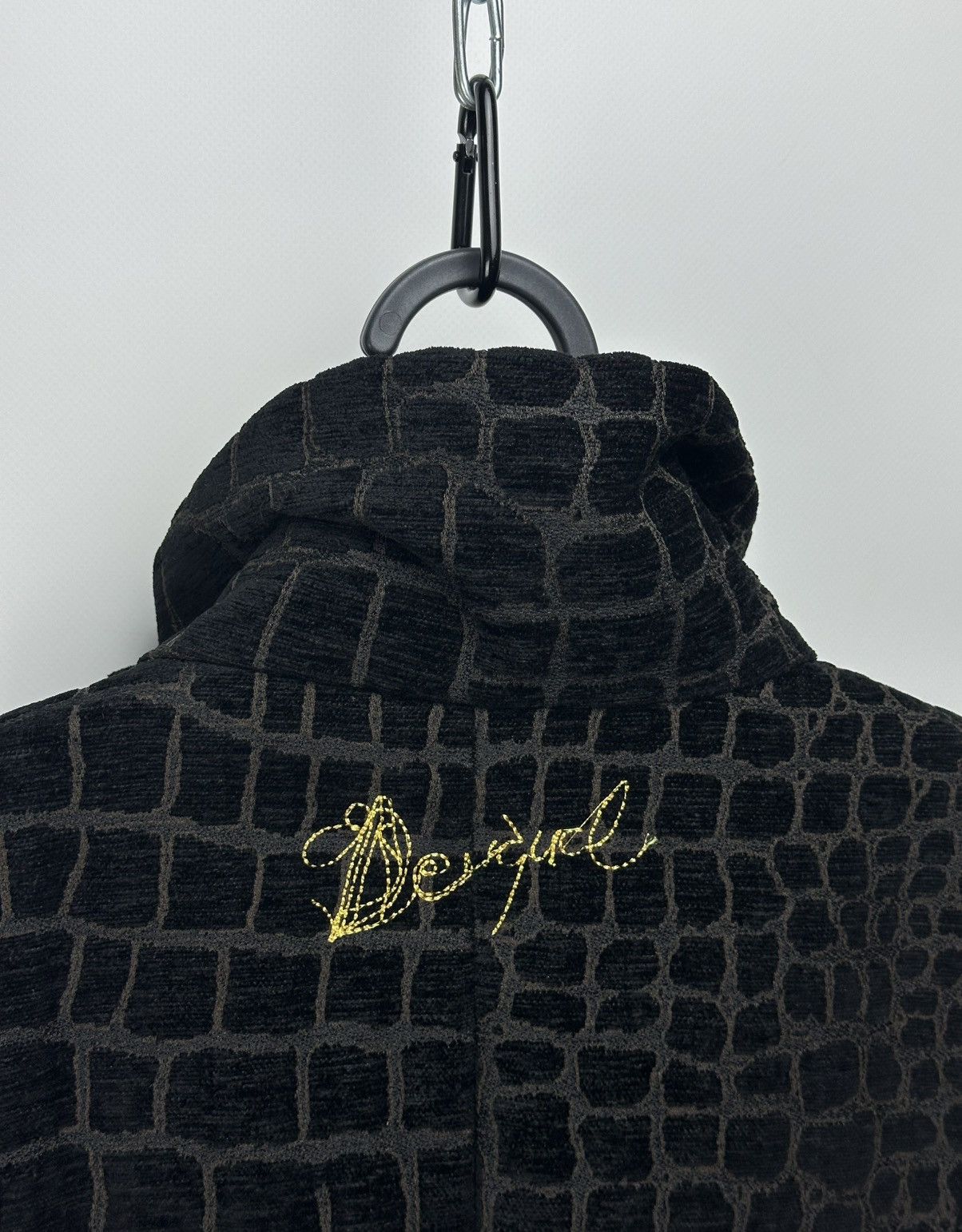 Desigual Desigual Women Black/Brown Coat Long Length Jacket Size 38 Size S / US 4 / IT 40 - 7 Thumbnail