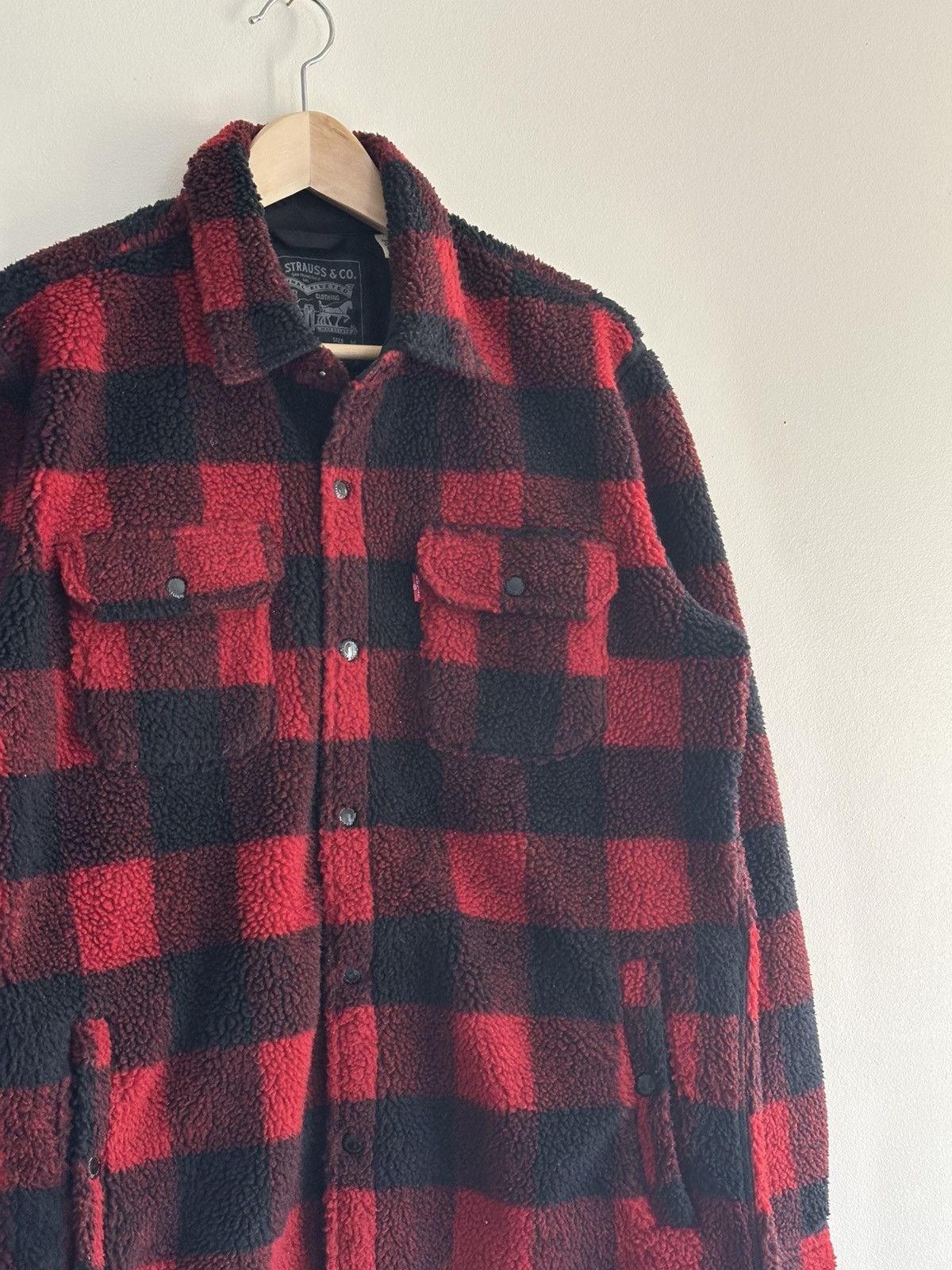 Levi's × Vintage Levis Shacket Buffalo Plaid Men’s Size Medium Size US M / EU 48-50 / 2 - 3 Thumbnail