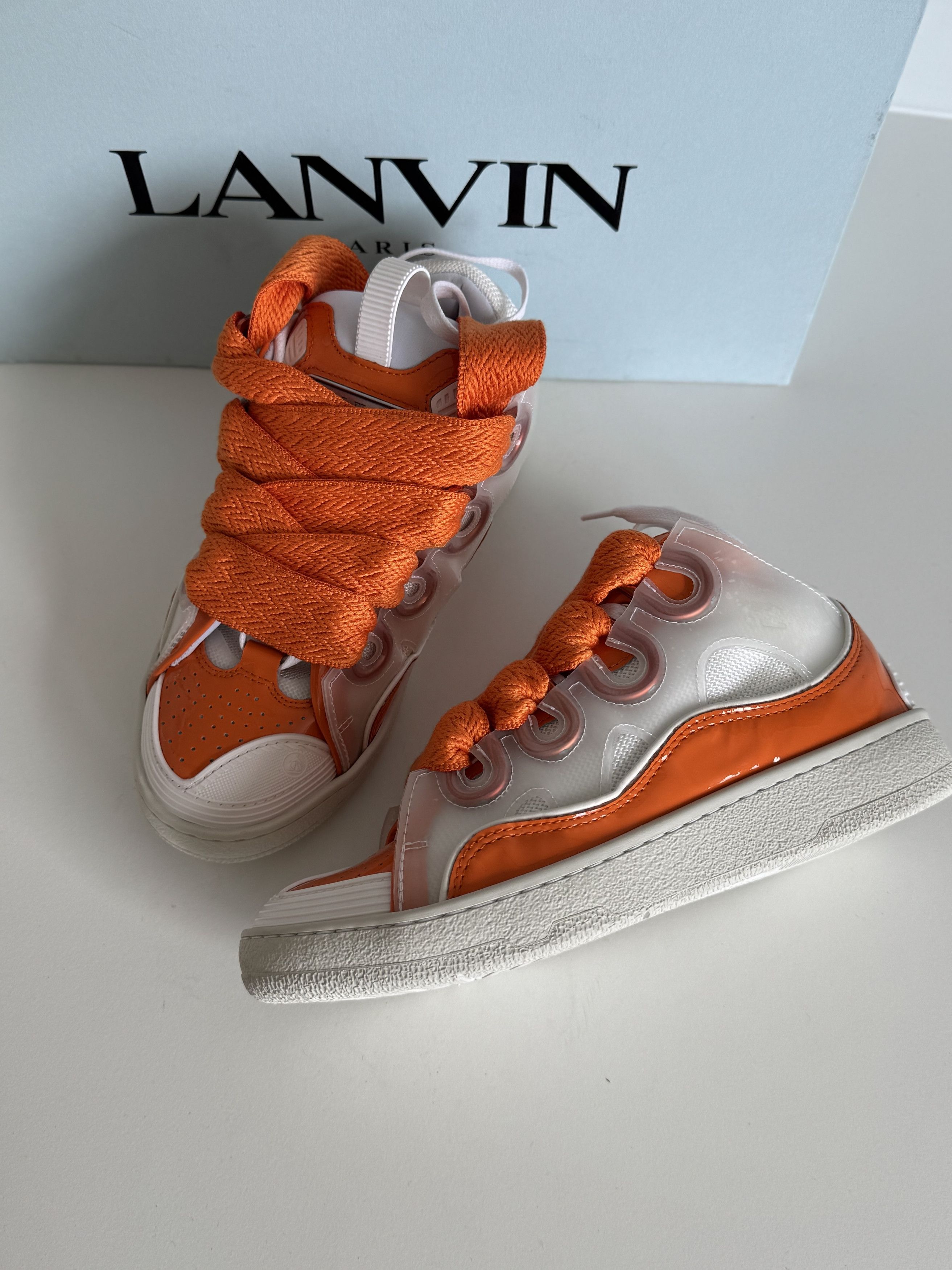 Lanvin Lanvin Curb sneakers !!! Size US 6 / IT 36 - 2 Thumbnail