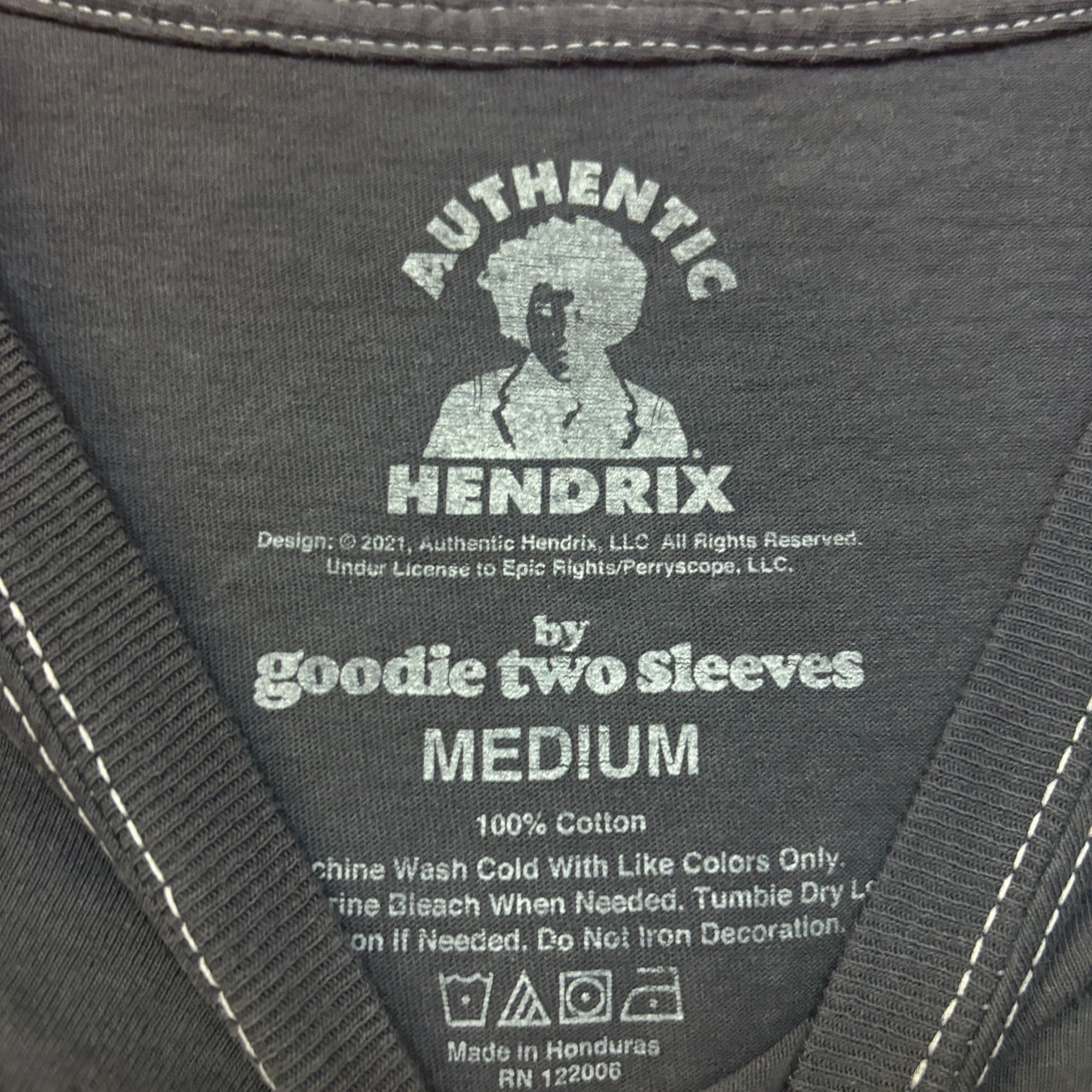 Jimi Hendrix Jimi Hendrix 1969 Newport Pop Festival Distressed Rock Tee M Size US M / EU 48-50 / 2 - 4 Thumbnail