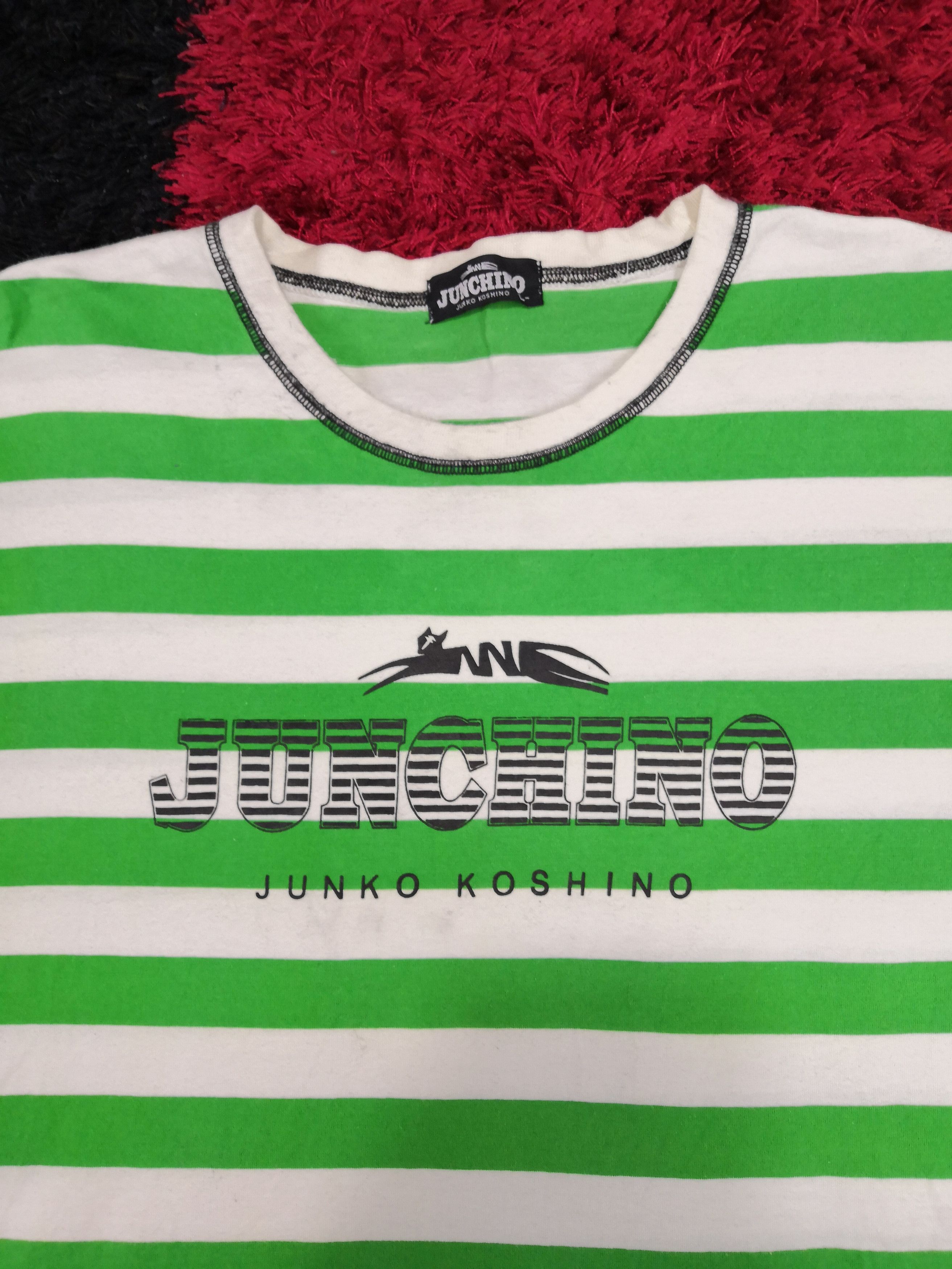 Junko Shimada Vintage 90's Junko Koshino T-shirt Japan Crewneck Tees Size US L / EU 52-54 / 3 - 2 Thumbnail