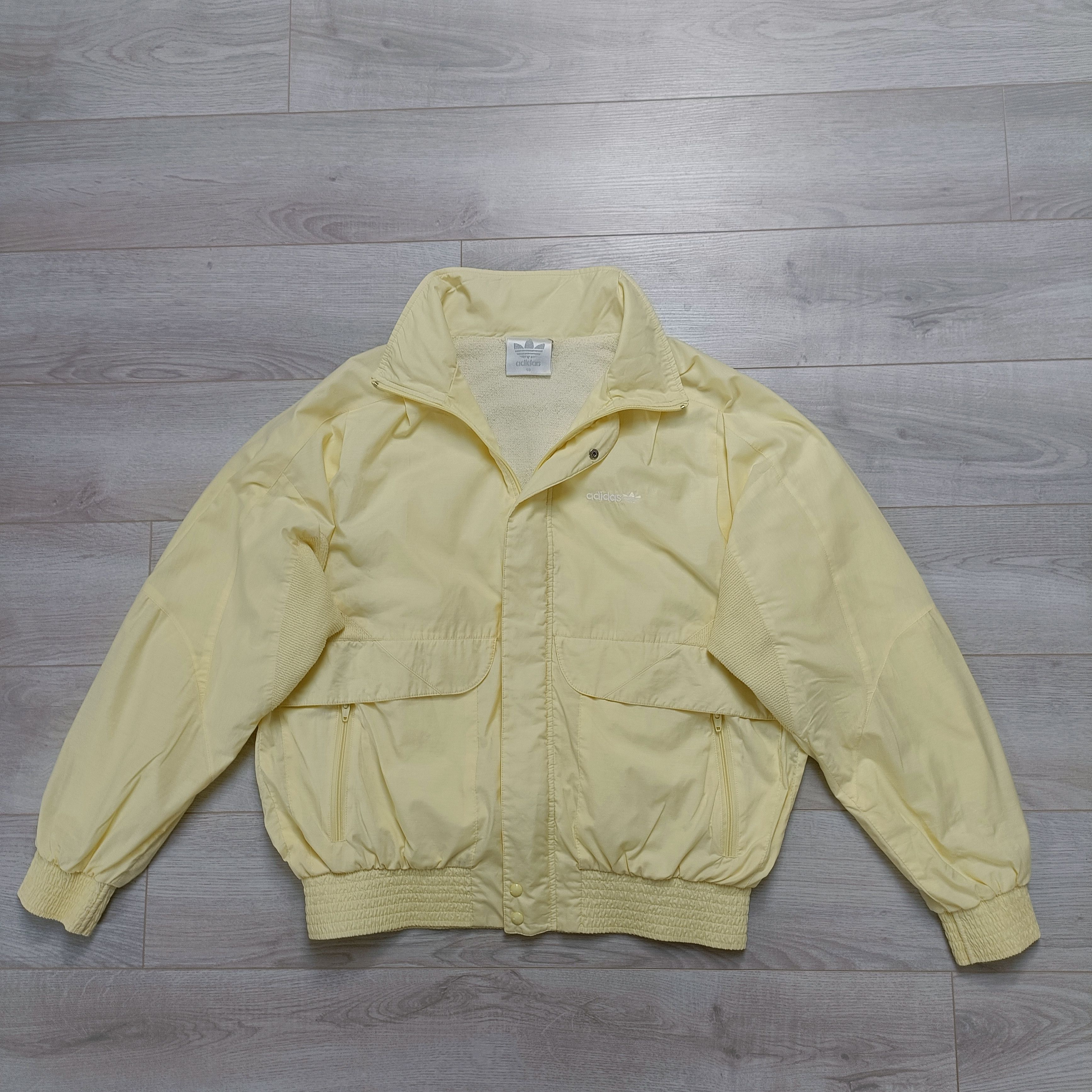 Adidas × Vintage Men's Yellow Full Zip Jacket Size US M / EU 48-50 / 2 - 1 Thumbnail