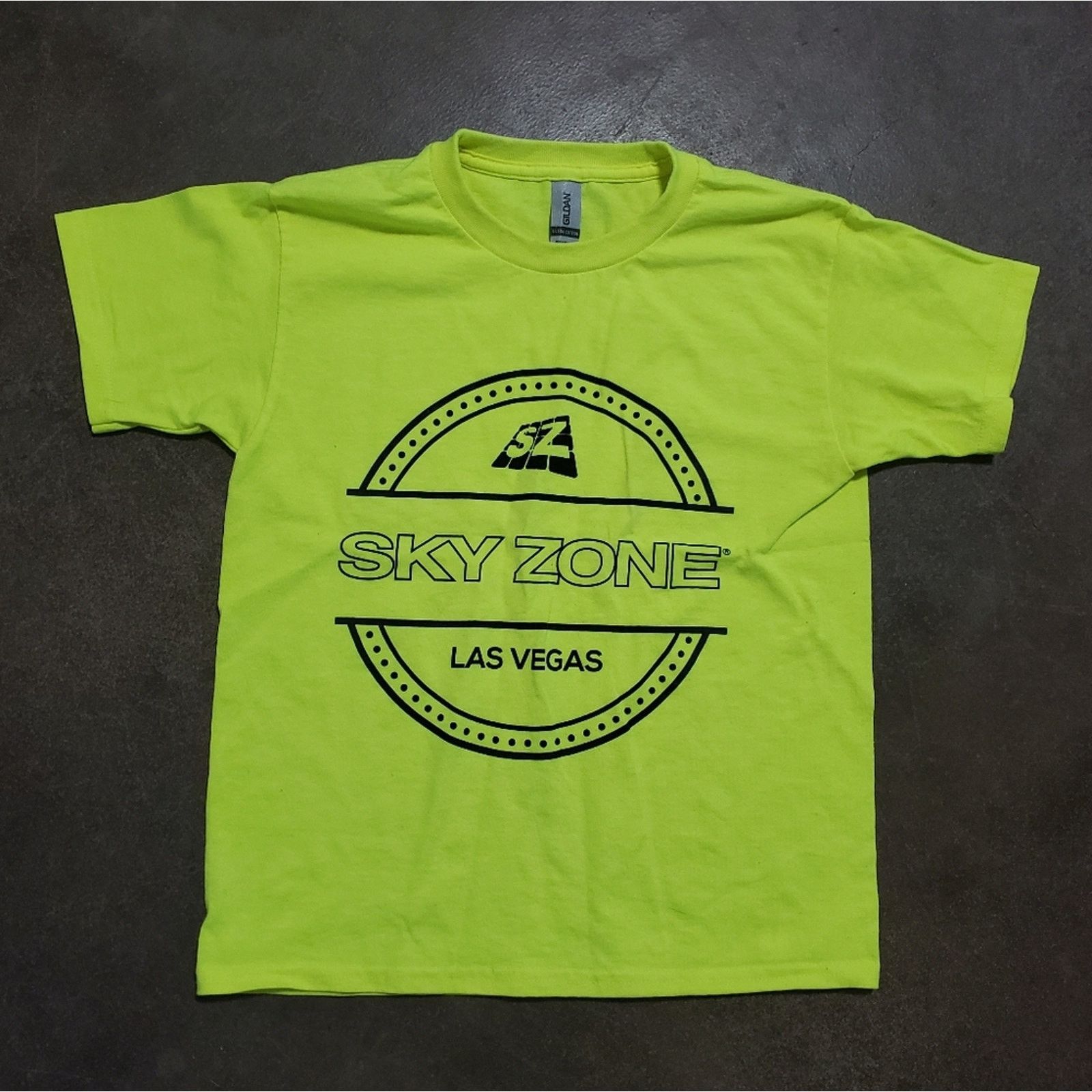 Gildan Yellow Neon Sky Zone LV Short Sleeve Size S / US 4 / IT 40 - 1 Thumbnail