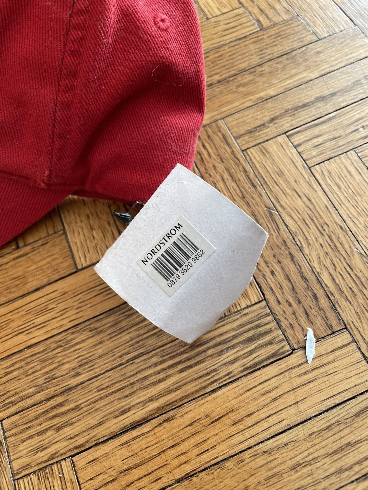 Balenciaga Balenciaga Red/Red Distressed Cap Size ONE SIZE - 3 Thumbnail