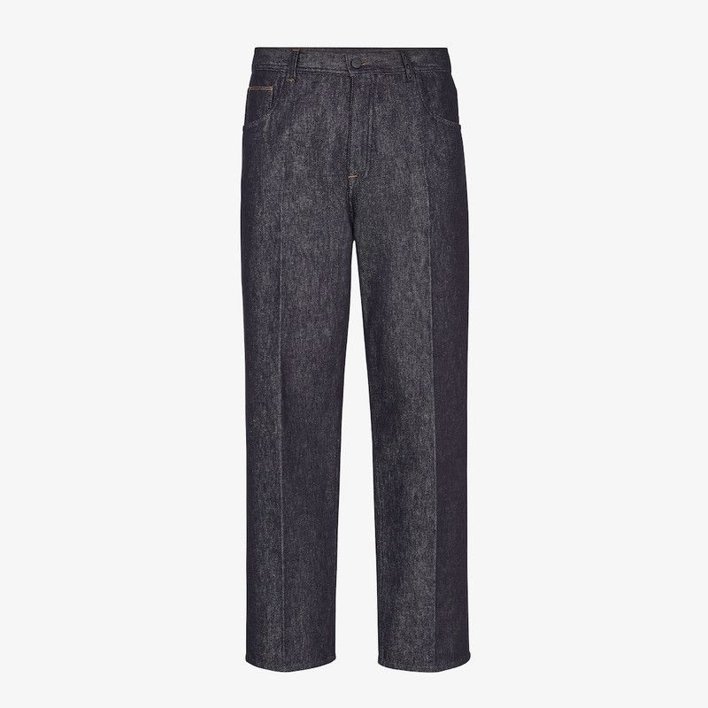 Fendi o1B3y1r0526 Long Jeans in Black Size US 32 / EU 48 - 1 Thumbnail