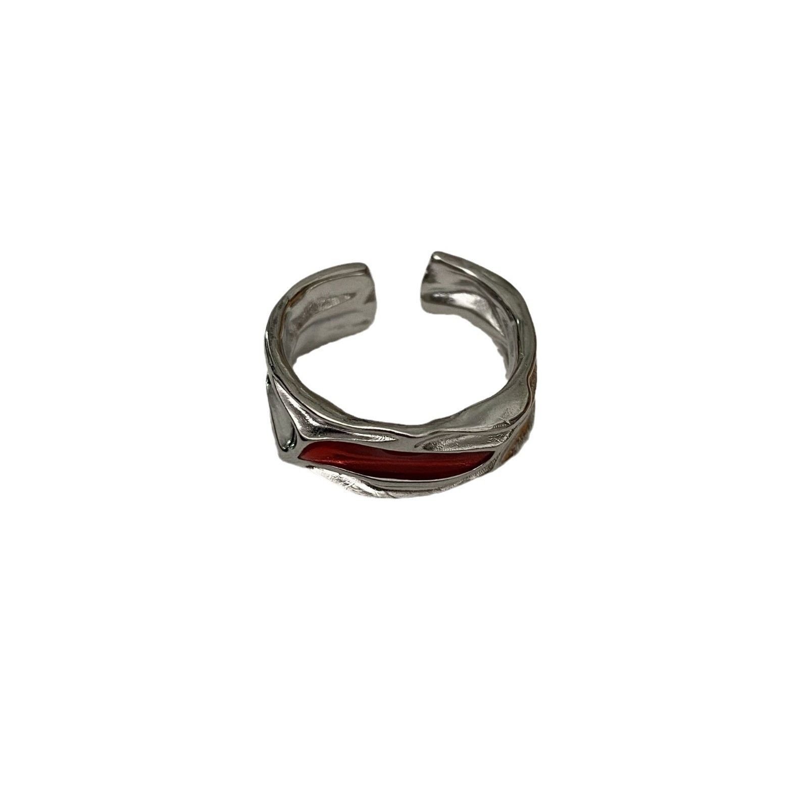 Jewelry Vintage Jewelry Rings Open Size Chrome Ring (Size 7-13) Size ONE SIZE - 5 Thumbnail