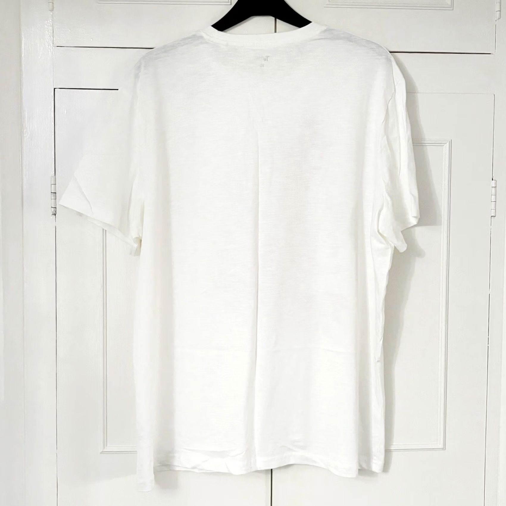 Vintage TU Christmas T Shirt XL Mens Cream Snow Must Go On BNWT New With Tags Crew Neck Short Sleeve Cotton Snowman Xmas Shirt Size US XL / EU 56 / 4 - 2 Thumbnail