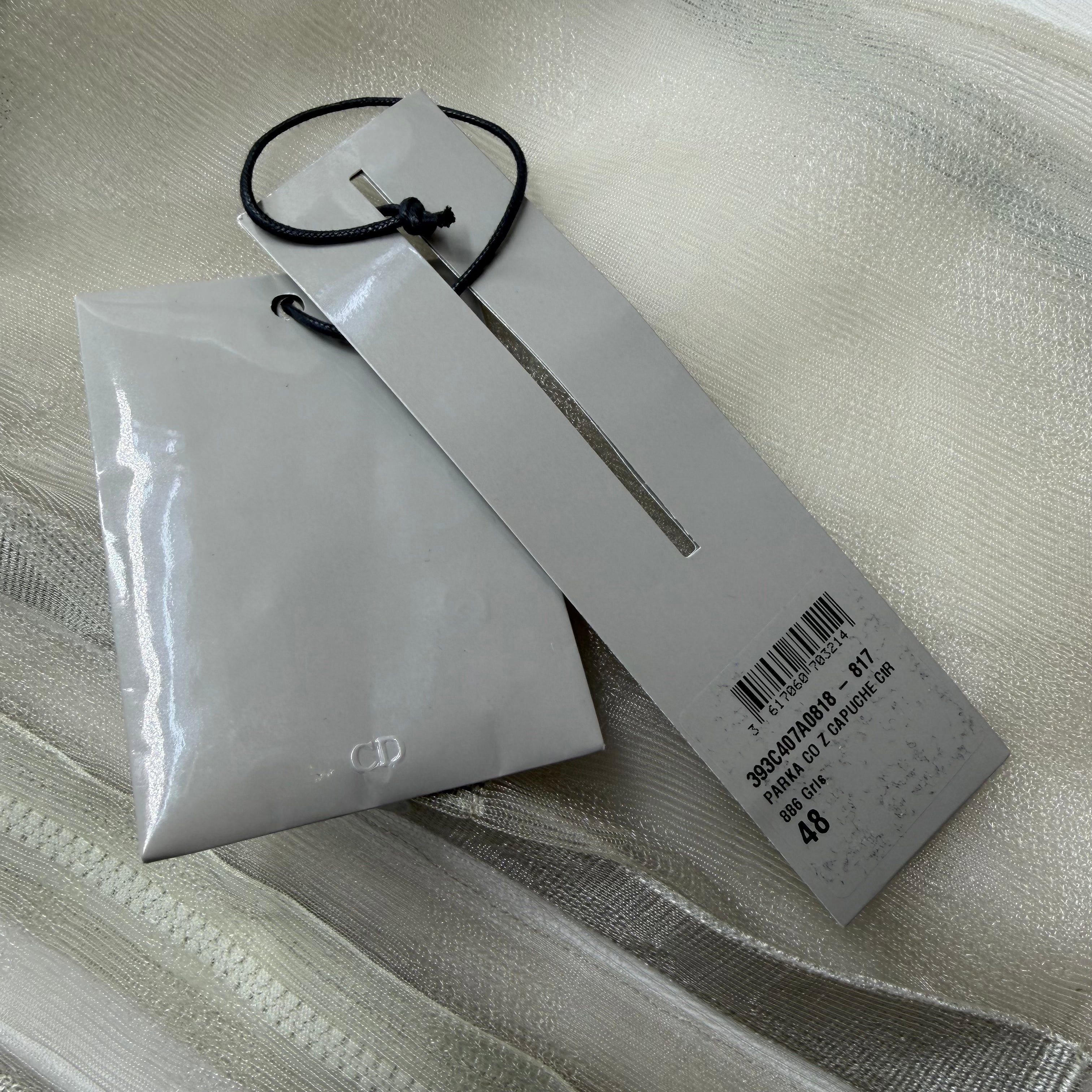 Dior Dior Technical Mesh and Tulle Hooded Jacket 48 (M) Size US M / EU 48-50 / 2 - 5 Thumbnail