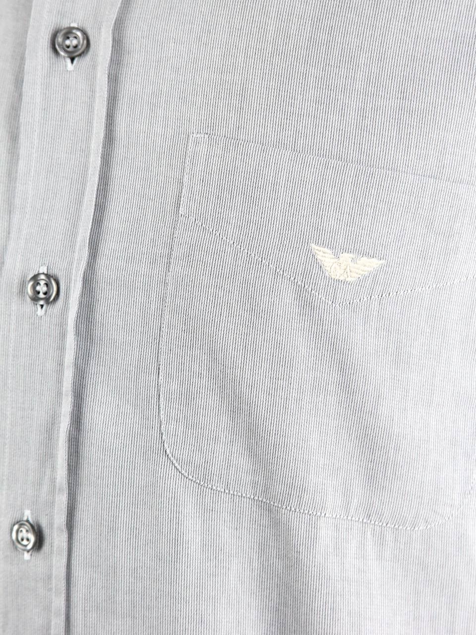 Emporio Armani EMPORIO ARMANI Cotton shirt with logo Size US L / EU 52-54 / 3 - 5 Thumbnail