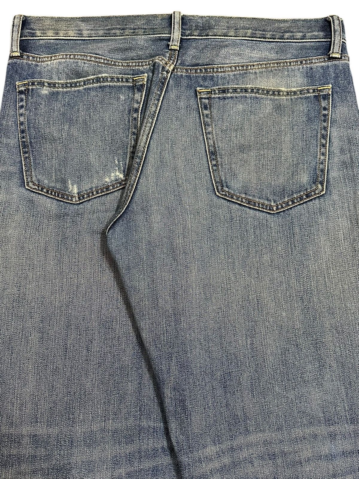 Japanese Brand Vintage Japanese Uniqlo Blue Wash Distressed Style Jeans Size US 36 / EU 52 - 6 Thumbnail