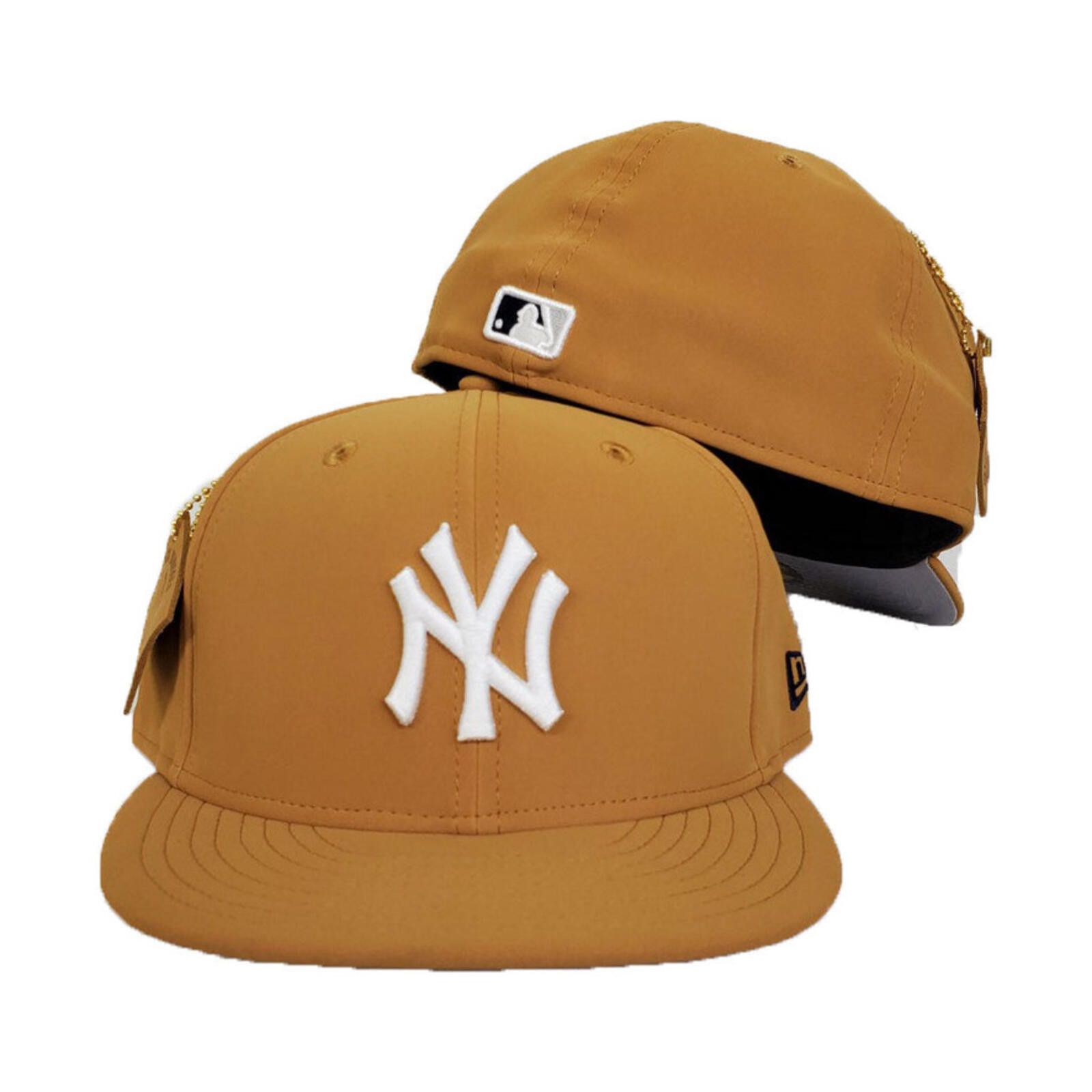 New York Yankees New Era New York Yankees Timberland Wheat +Tag 59FIFTY 7 3/4 Size ONE SIZE - 10 Thumbnail