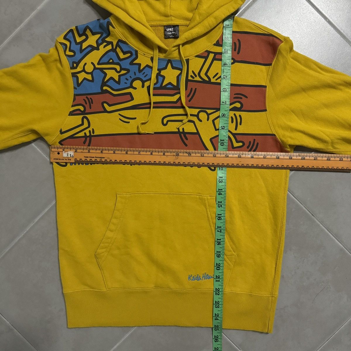 Keith Haring Rare !! Keith Haring American Art of the 80’s hoodie Size US S / EU 44-46 / 1 - 6 Thumbnail