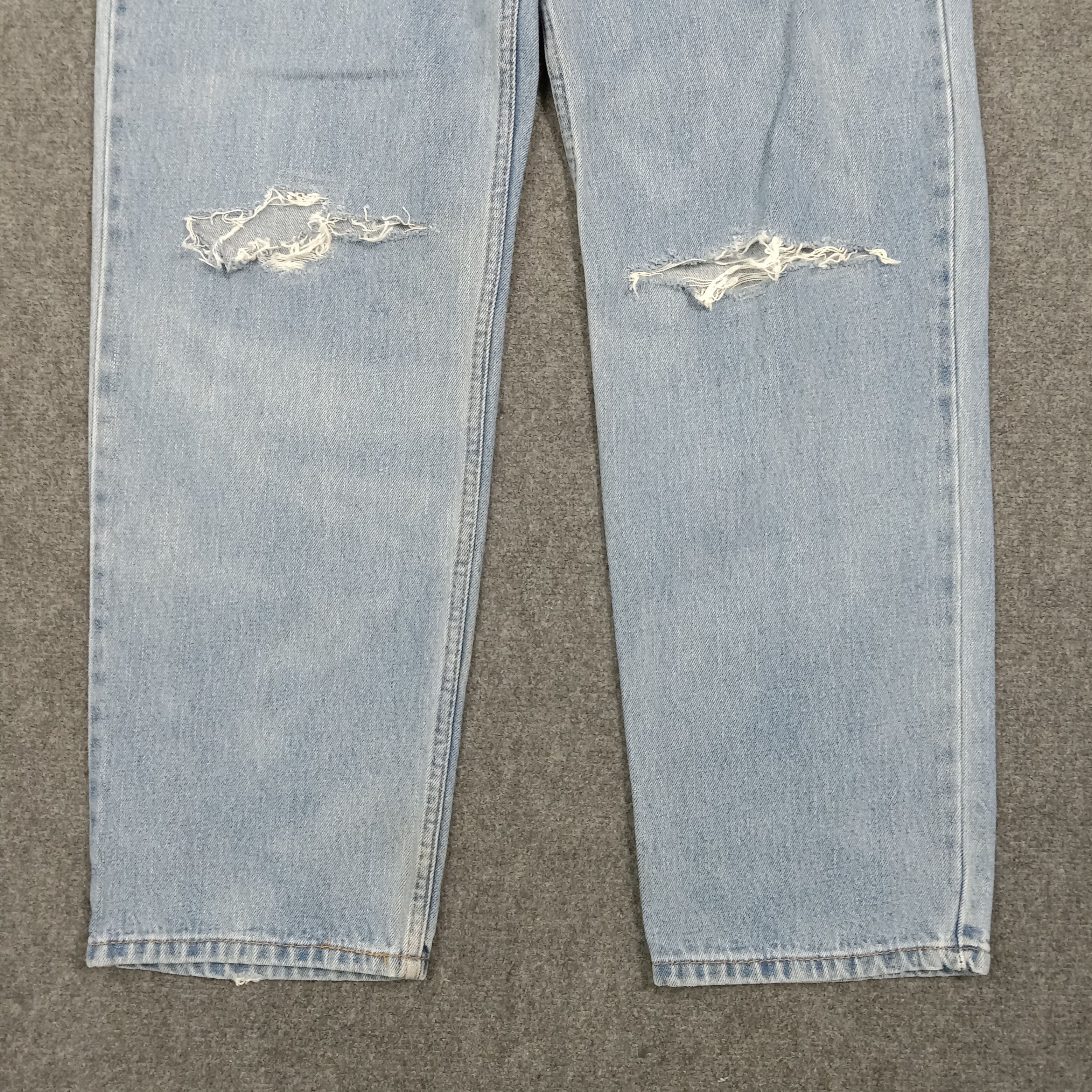 Levi's 90s LEVI'S 550 Distressed Style Denim Jeans C272N7 Size US 36 / EU 52 - 4 Thumbnail