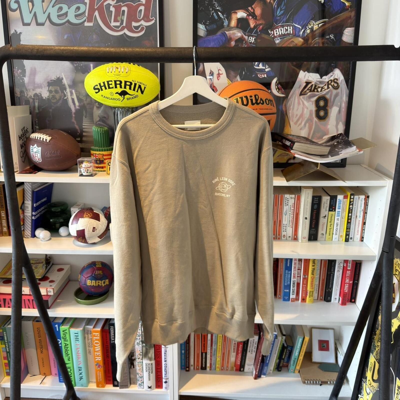 Aime Leon Dore Aime Leon Dore brown queens NY sweatshirt Size XL Size US XL / EU 56 / 4 - 1 Thumbnail