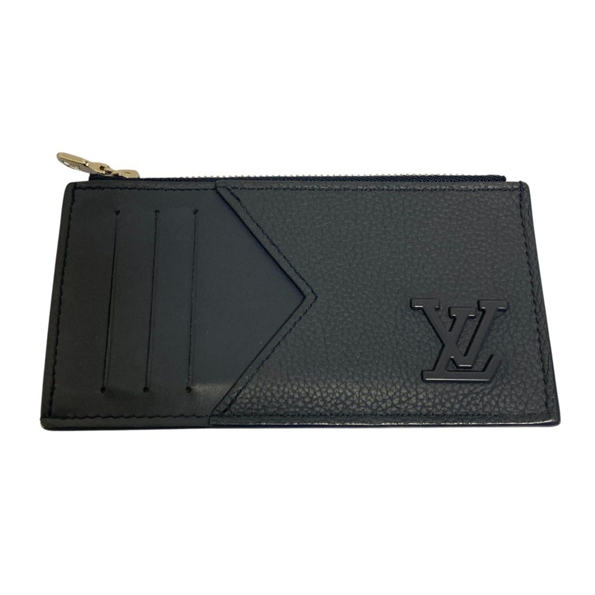 Louis Vuitton LOUIS VUITTON Aerogram Fragment Case Compact Wallet M82068 Navy Men's Women's Size ONE SIZE - 1 Thumbnail