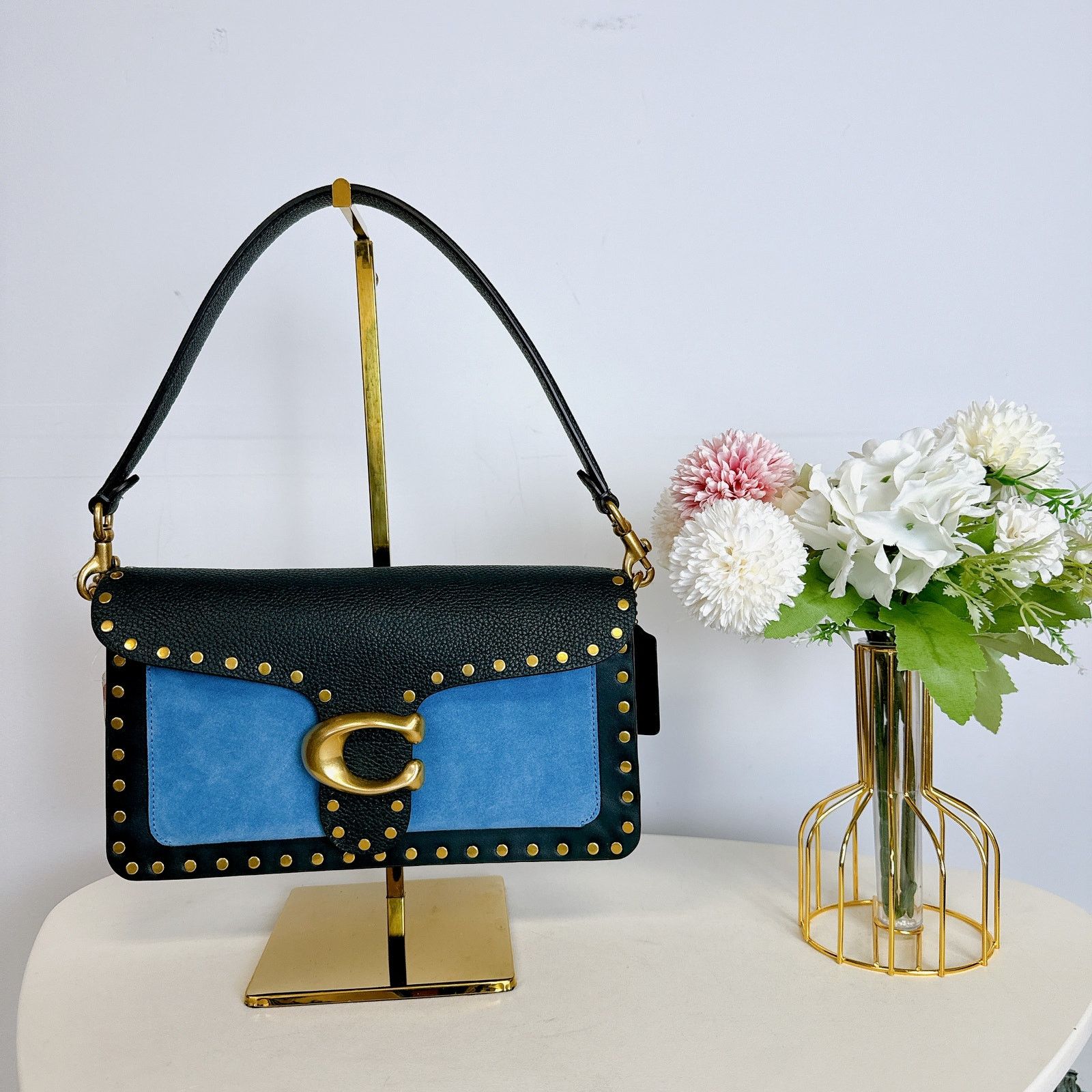 Coach Coach 92151 Tabby 26 In Colorblock IN Pacific Blue Multi Size ONE SIZE - 2 Thumbnail
