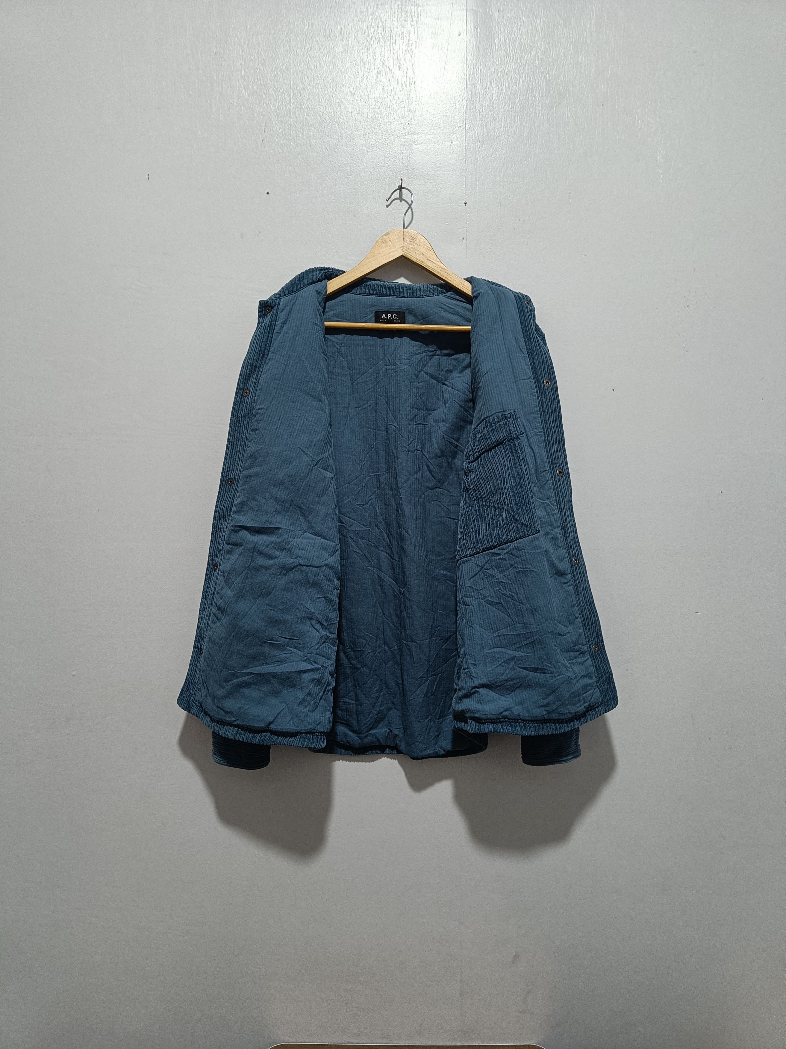 A.P.C. A.P.C Alex Cotton-Corduroy Overshirt Size US S / EU 44-46 / 1 - 3 Thumbnail