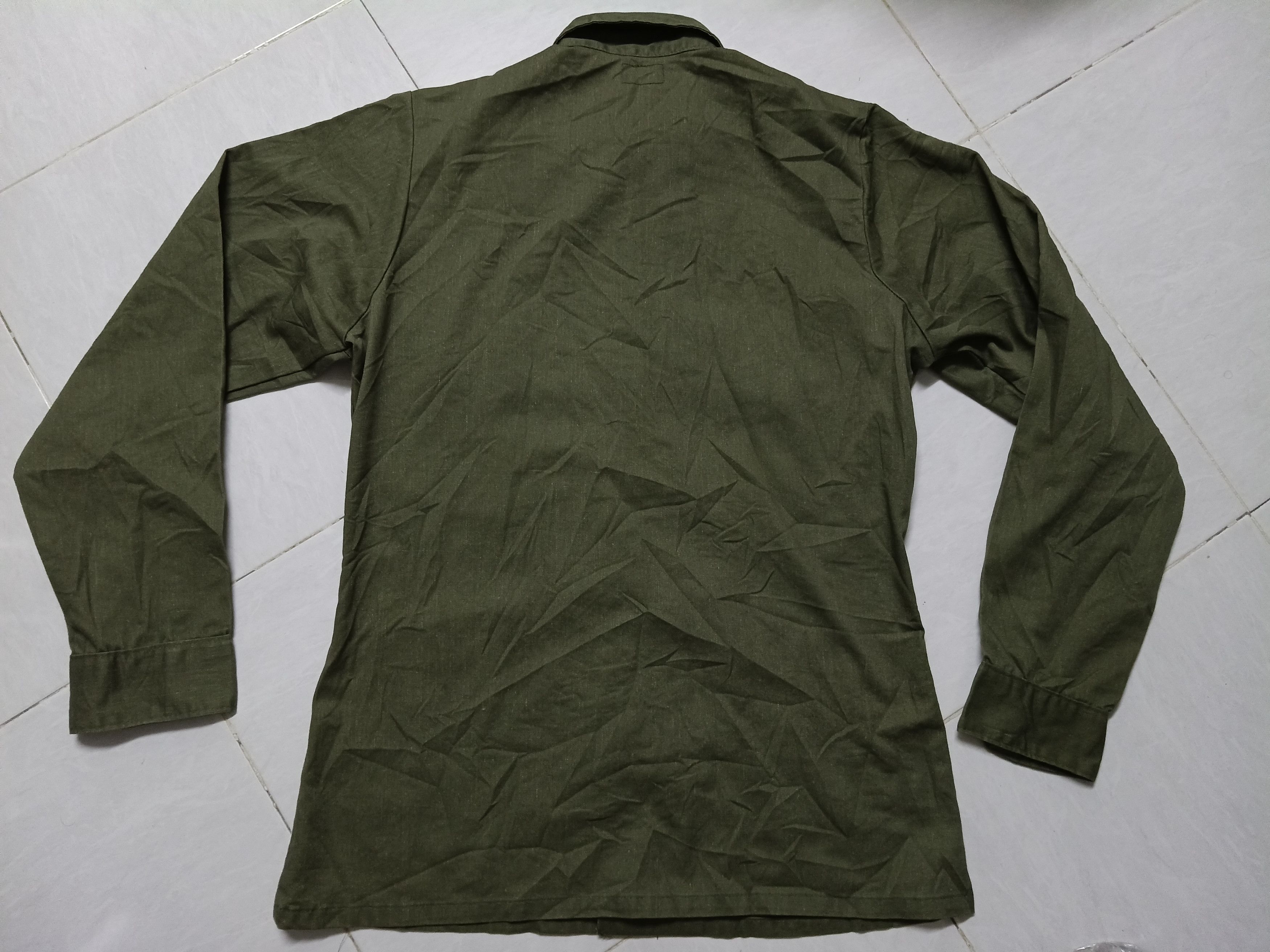 Vintage Vintage u.s army shirt slim S Size US S / EU 44-46 / 1 - 2 Thumbnail
