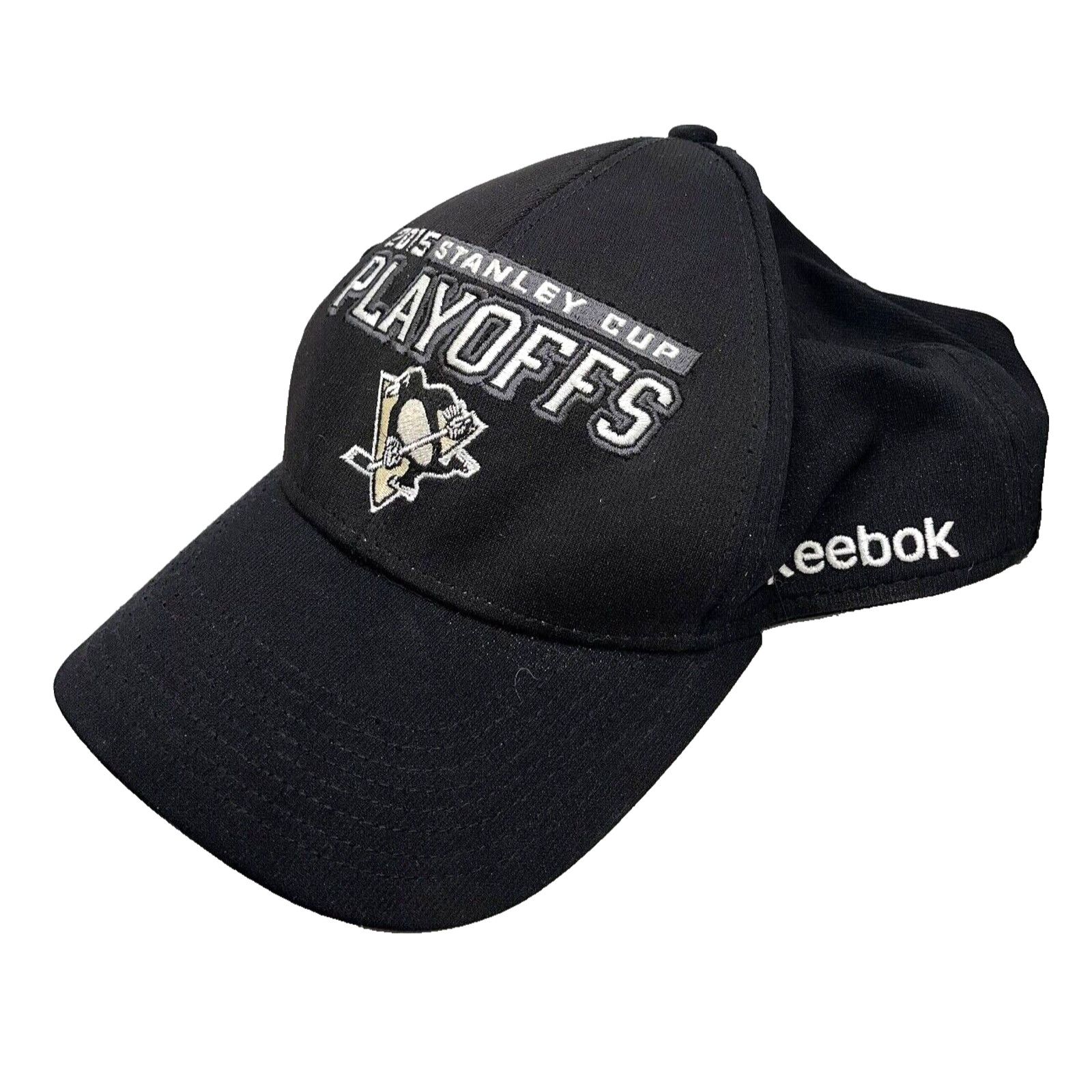 Reebok Pittsburgh Penguins NHL 2015 Stanley Cup Playoffs Reebok Hat Size ONE SIZE - 3 Thumbnail