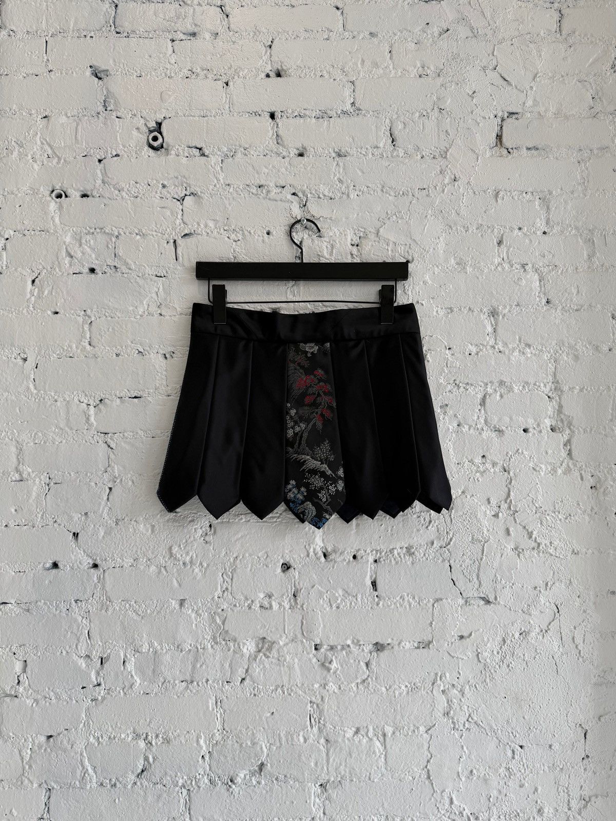Enfants Riches Deprimes S/S 2017 ERD TIE PATCHWORK MINI SKIRT Size 30" / US 8 / IT 44 - 2 Thumbnail
