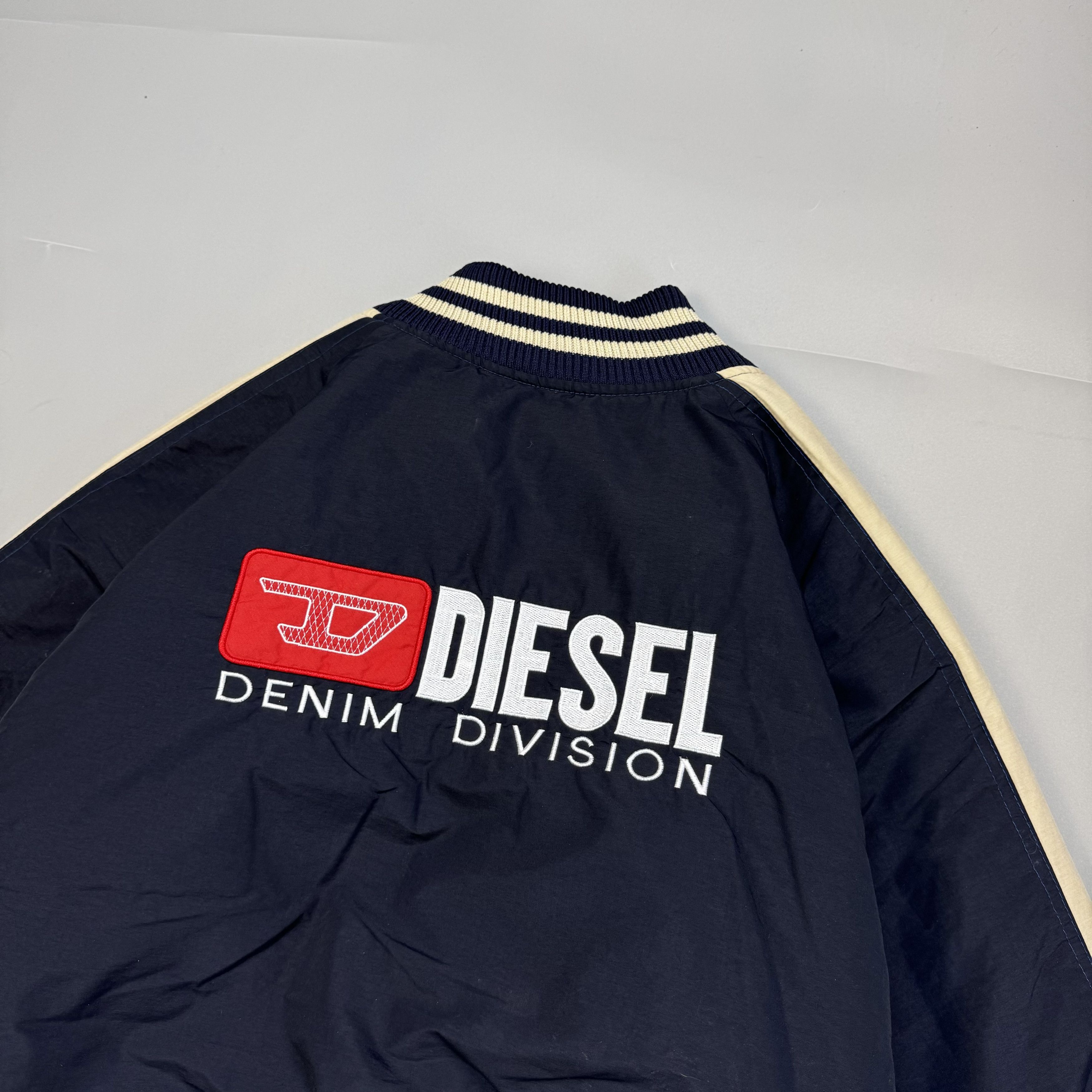 Diesel × Vintage DIESEL VINTAGE BIG LOGO BOMBER JACKET BOOT NYLON Y2K Size US S / EU 44-46 / 1 - 5 Thumbnail