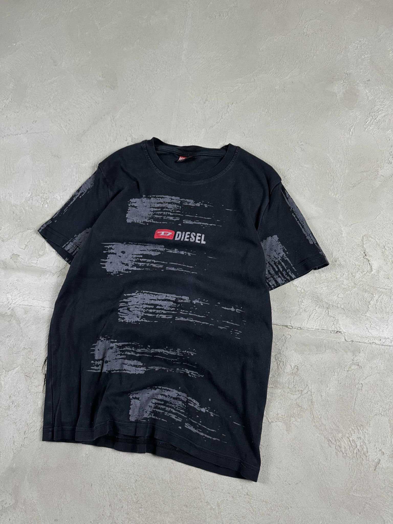 Diesel Vintage Y2k Diesel Logo Archive T-shirt 00s Size US M / EU 48-50 / 2 - 3 Thumbnail