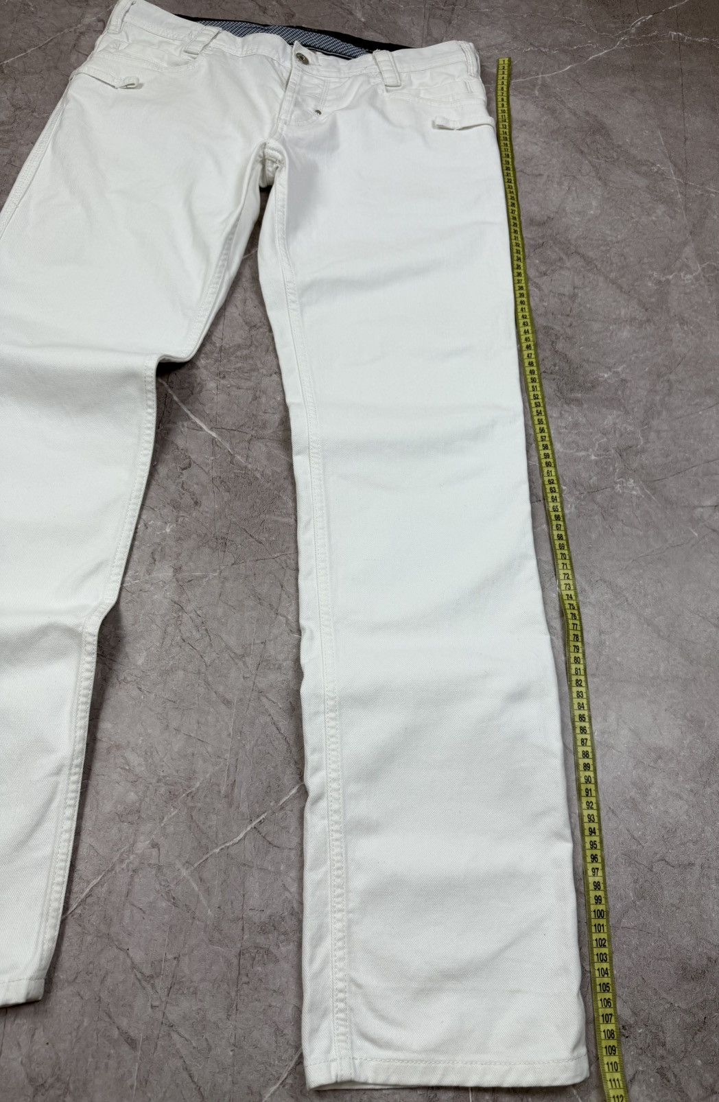 Dolce & Gabbana Dolce & Gabbana White Jeans Cinch Back Size US 34 / EU 50 - 23 Thumbnail