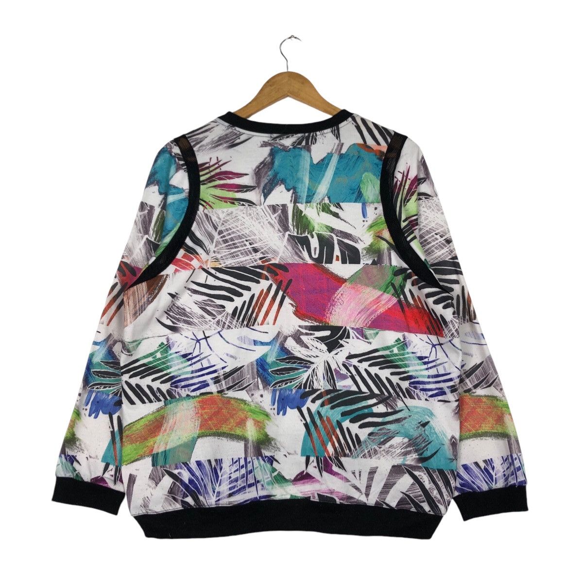 Japanese Brand Colorful Sweatshirt Ski Surfing Wear 90s Medium Size US M / EU 48-50 / 2 - 7 Thumbnail