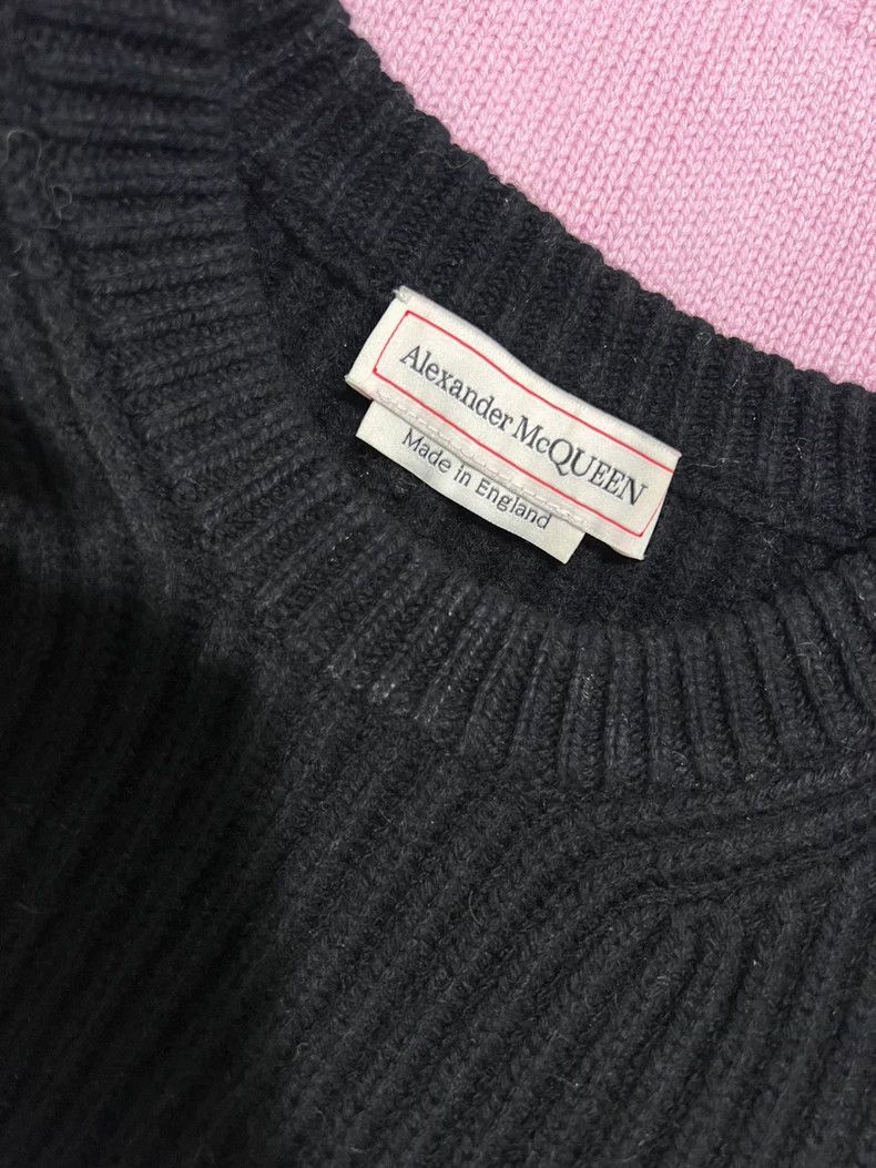 Alexander McQueen Alexander Mcqueen Color-blocked cashmere sweater Size M / US 6-8 / IT 42-44 - 5 Thumbnail