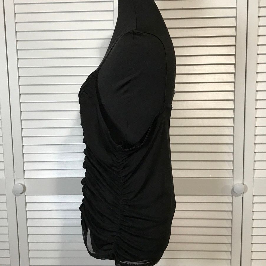 Other No Boundaries Y2K Goth Black Sleeveless Top Juniors XL Size XL / US 12-14 / IT 48-50 - 2 Thumbnail