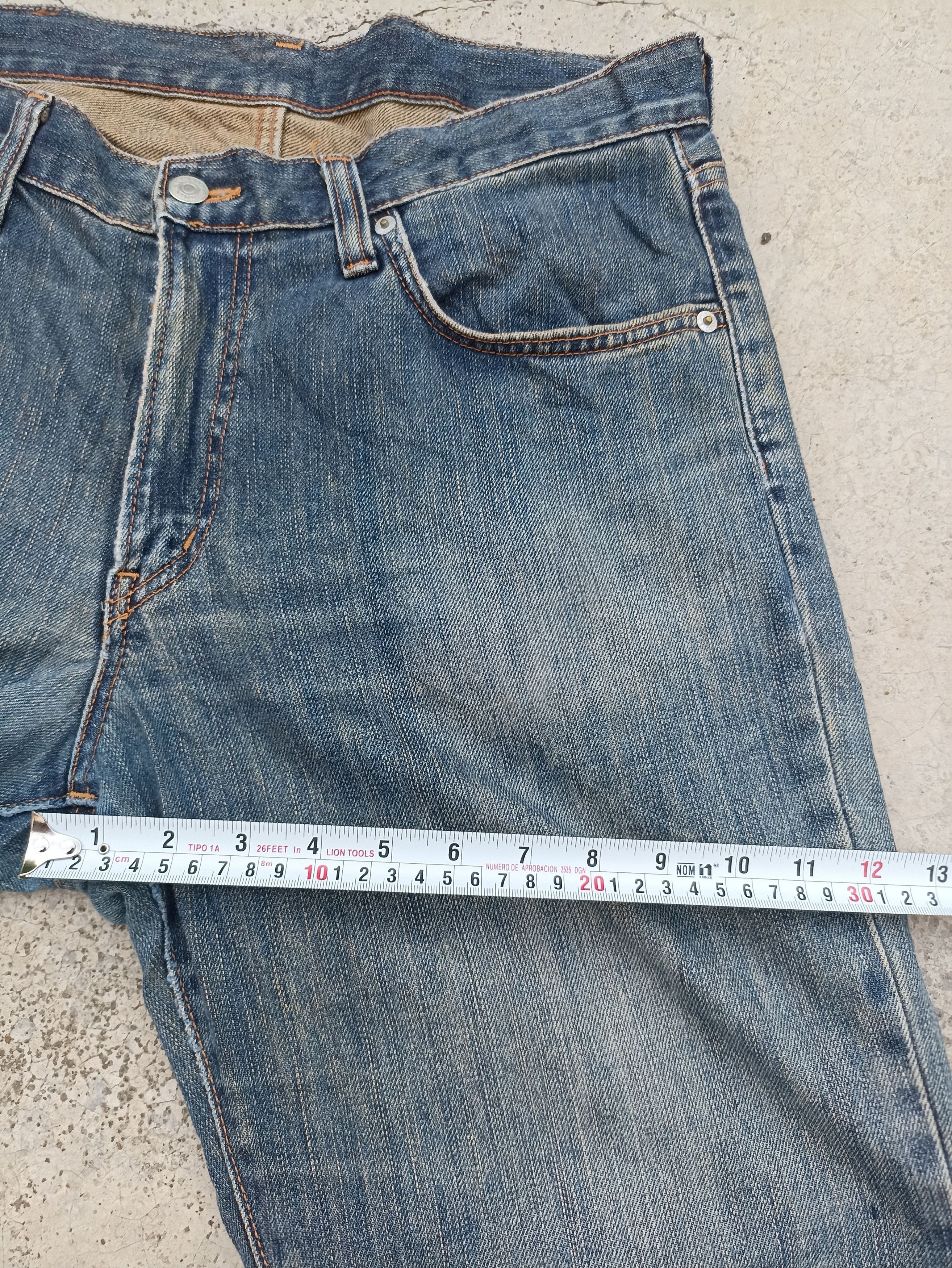 Beauty Beast Vintage Edwin Jeans distressed beauty beast Size US 34 / EU 50 - 11 Thumbnail