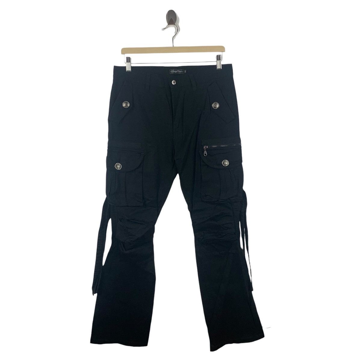 Japanese Brand SAUCY COOL bondage punk pants Size US 32 / EU 48 - 1 Thumbnail