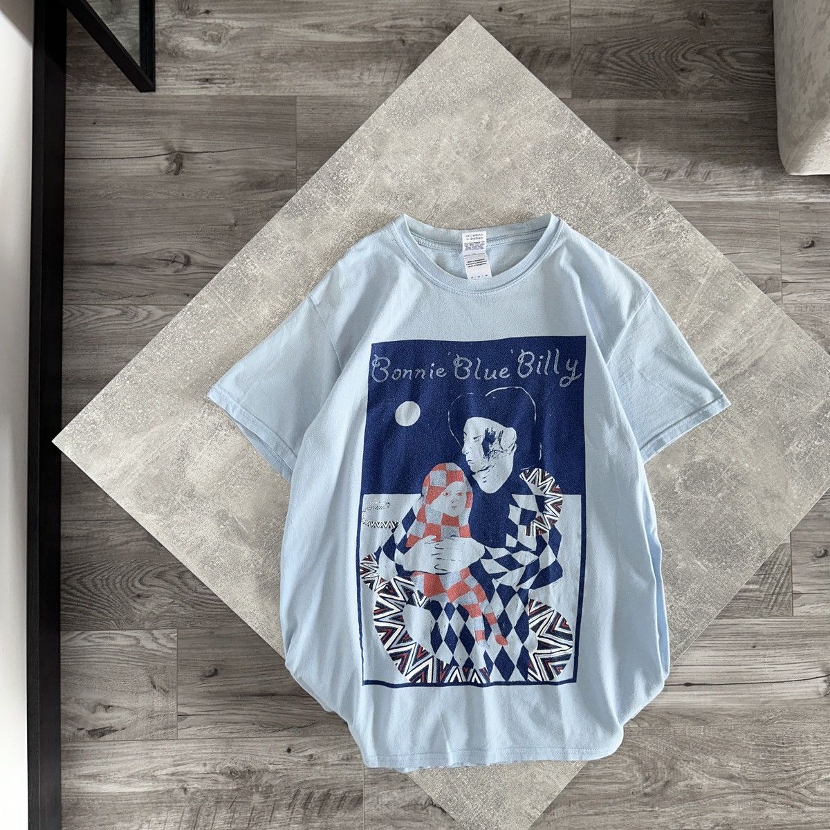 Vintage Vintage 00s Bonnie Blue Billy rare art tee y2k Kid Moon band Size US M / EU 48-50 / 2 - 1 Thumbnail