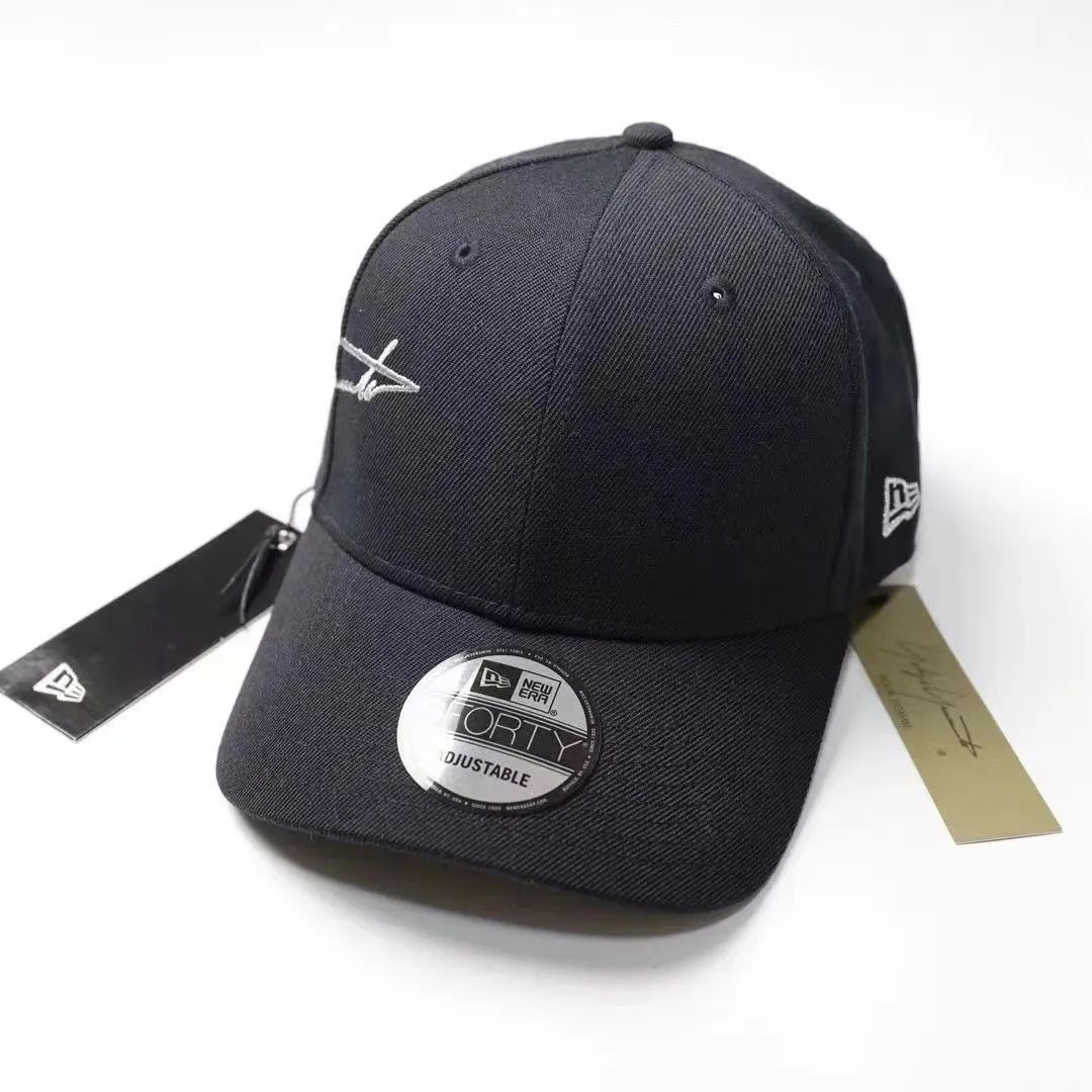 Yohji Yamamoto Yohji Yamamoto x New Era side logo collaboration