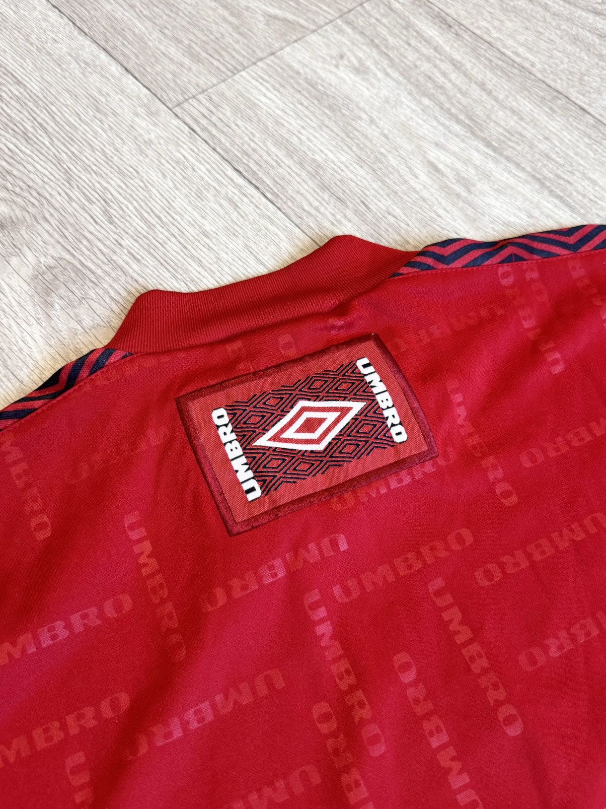 Umbro 🔷Vintage Umbro Manchester United Soccer jersey 90s🔷 Size US L / EU 52-54 / 3 - 8 Thumbnail