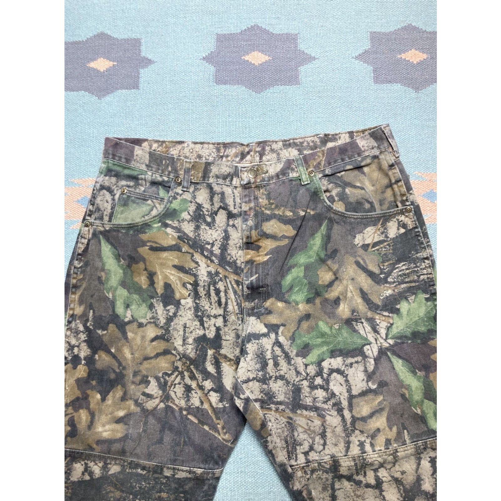 Wrangler Wrangler Jeans Camouflage Double Knee Baggy Trebark Men 38x29 Camouflage Skater 38 29 Multicolor Straight Regular Size Men悌 Size US 38 / EU 54 - 3 Thumbnail