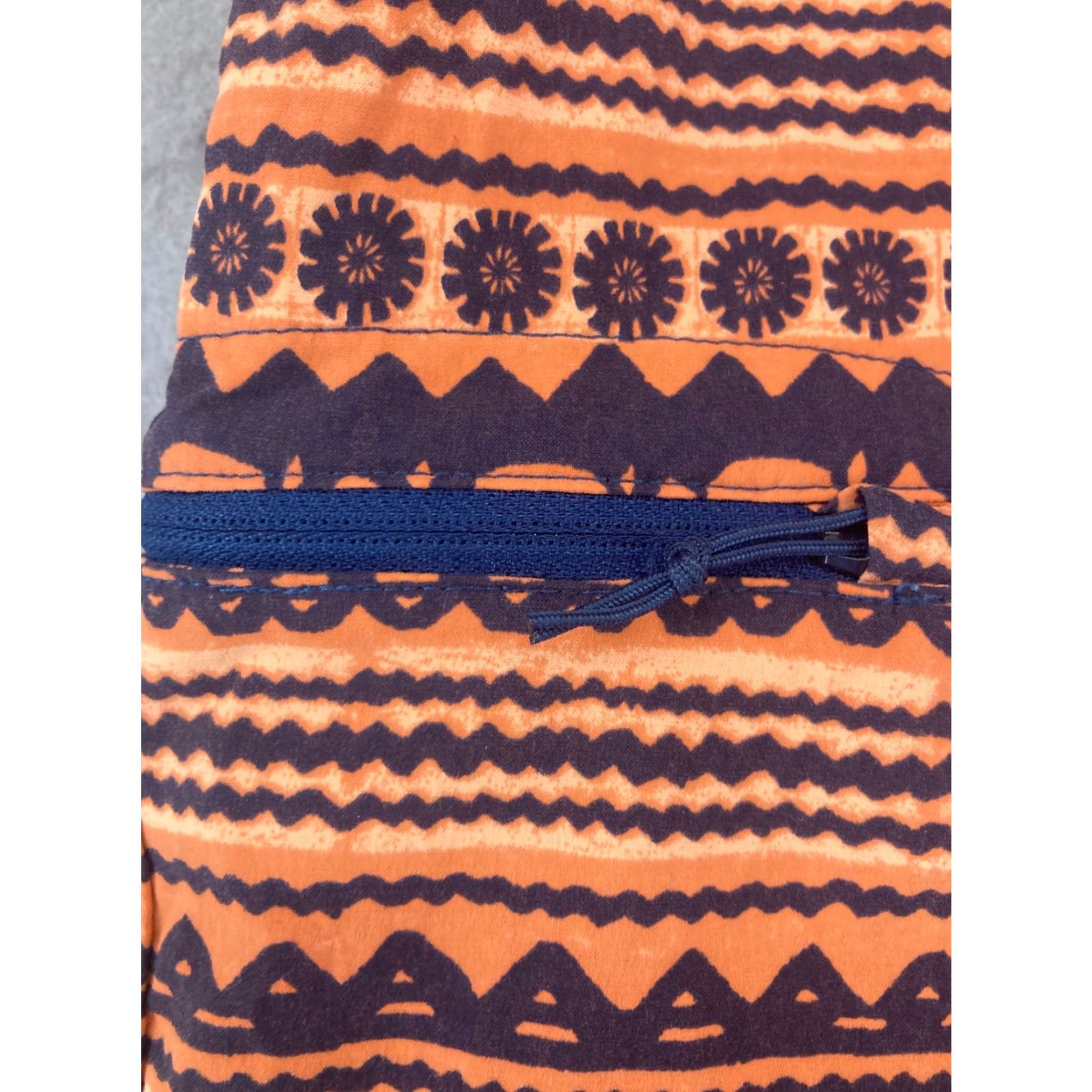 Patagonia Patagonia Mens 34 Blue Orange Tribal Swim Trunks Geometric Nylon Pockets Drawstring Lined Beach Outdoor Adults Mens Size US 34 / EU 50 - 4 Thumbnail