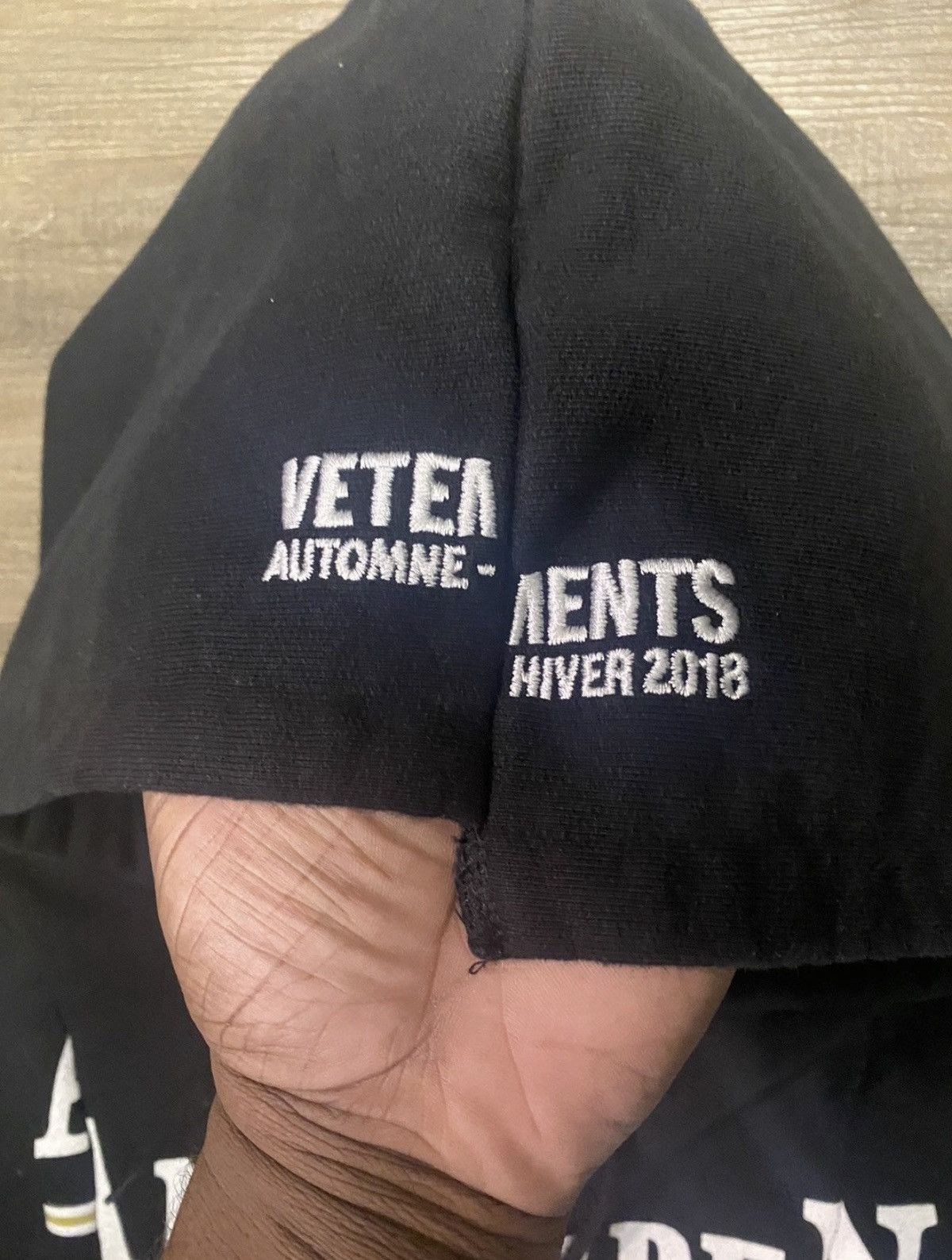 Vetements Vetements Cut-Up Reconstructed Antwerpen Hoodie Size US L / EU 52-54 / 3 - 3 Thumbnail