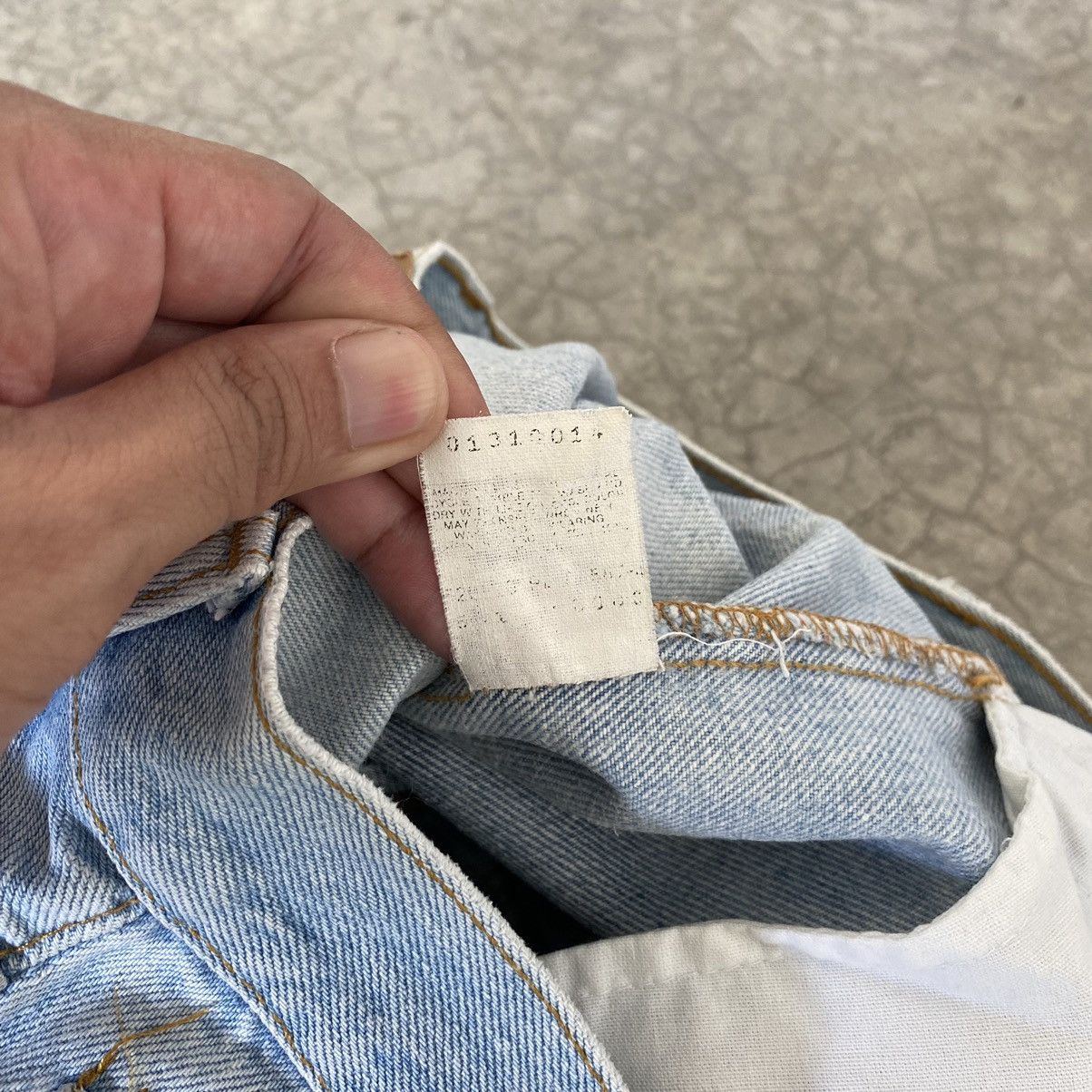 Levi's Vintage Late 80’s Levis 501 Faded Blue Jeans Size US 29 - 22 Thumbnail