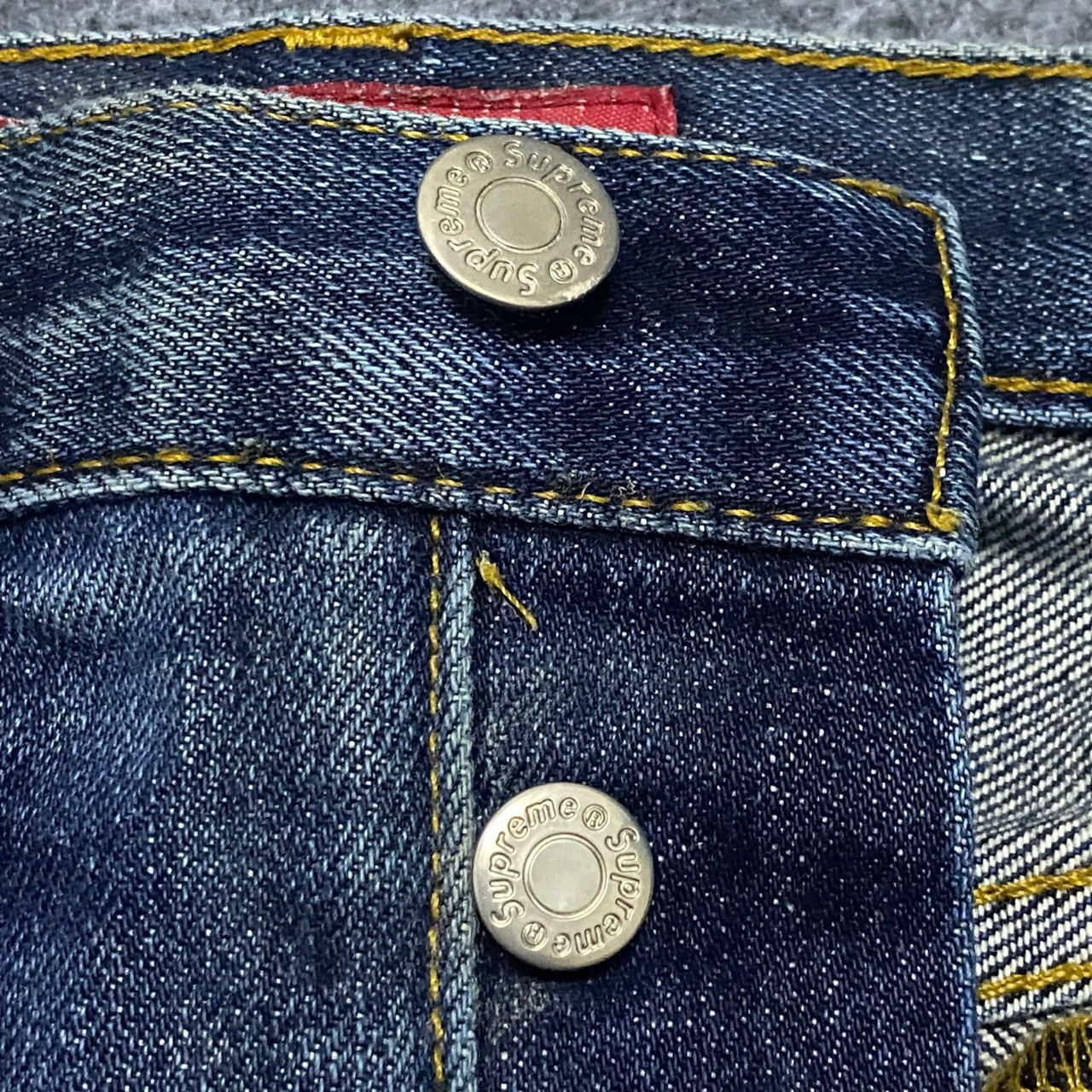 Supreme 💥Best Offer💥Vintage Supreme Selvegde Distressed Denim Size US 32 / EU 48 - 14 Thumbnail
