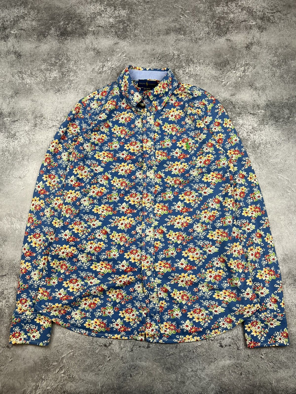Polo Ralph Lauren Polo Ralph Lauren Mens Button Up Shirt Classic Floral Size US S / EU 44-46 / 1 - 1 Thumbnail