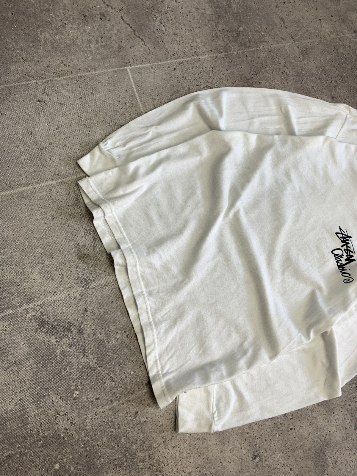 Japanese Brand × Stussy × Vintage Vintage Stussy Longsleeve Y2K streetwear sk8 faded tee Size US S / EU 44-46 / 1 - 8 Thumbnail