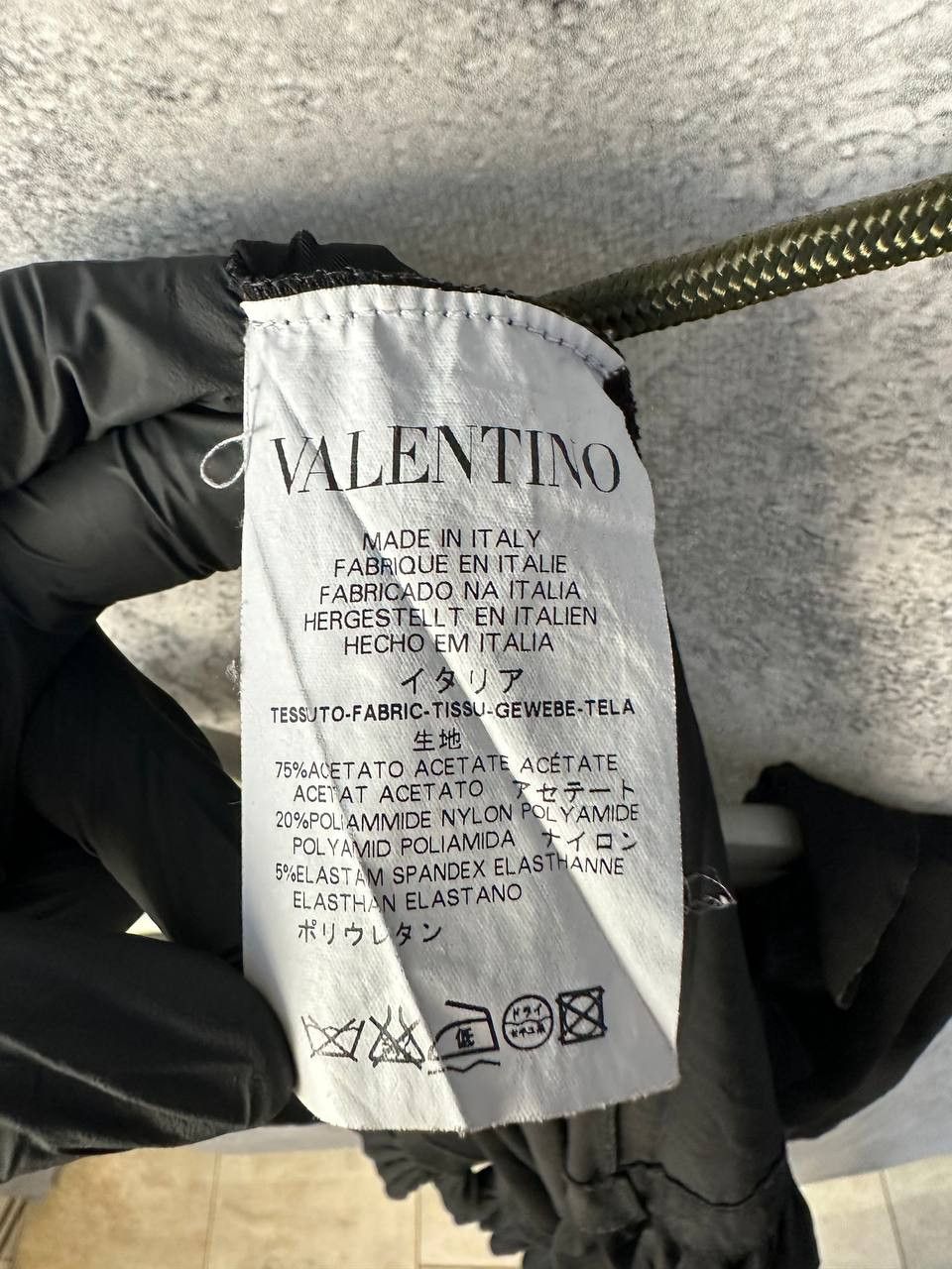 RED Valentino × Valentino RED Valentino Black Ruffle Trim Dress 3/4 Sleeves Relaxed Size M / US 6-8 / IT 42-44 - 9 Thumbnail