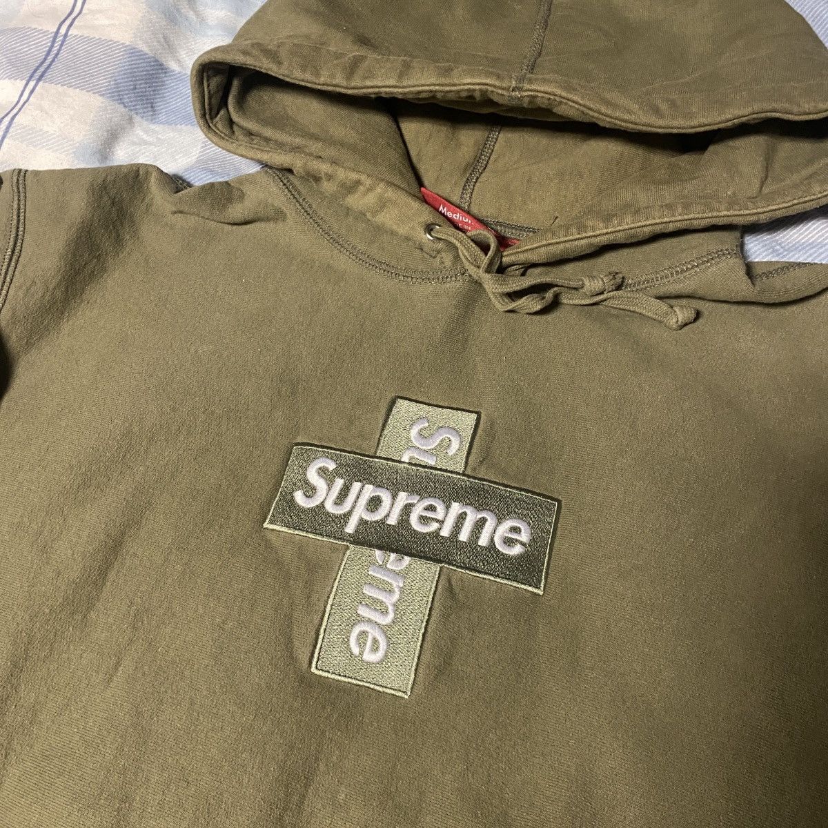 Supreme Cross box logo hoodie | Grailed