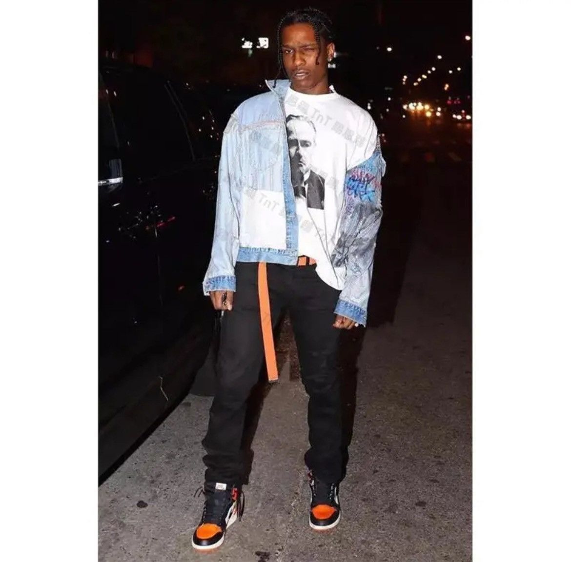 Other The God Father Asap Rocky Style T-shirt Tee Size US M / EU 48-50 / 2 - 2 Thumbnail
