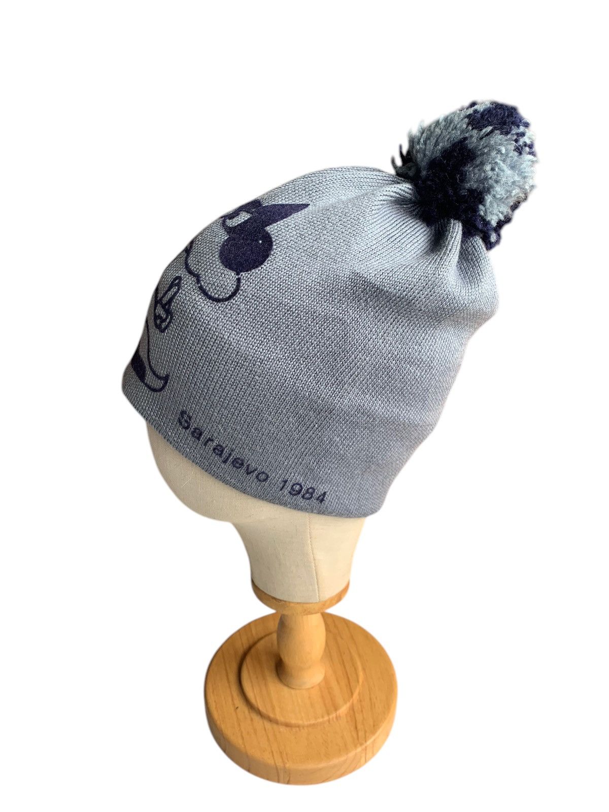USA Olympics × Vintage VINTAGE OLYMPIC SARAJEVO 1984 WINTER SESSIONS BEANIE HATS Size ONE SIZE - 5 Thumbnail