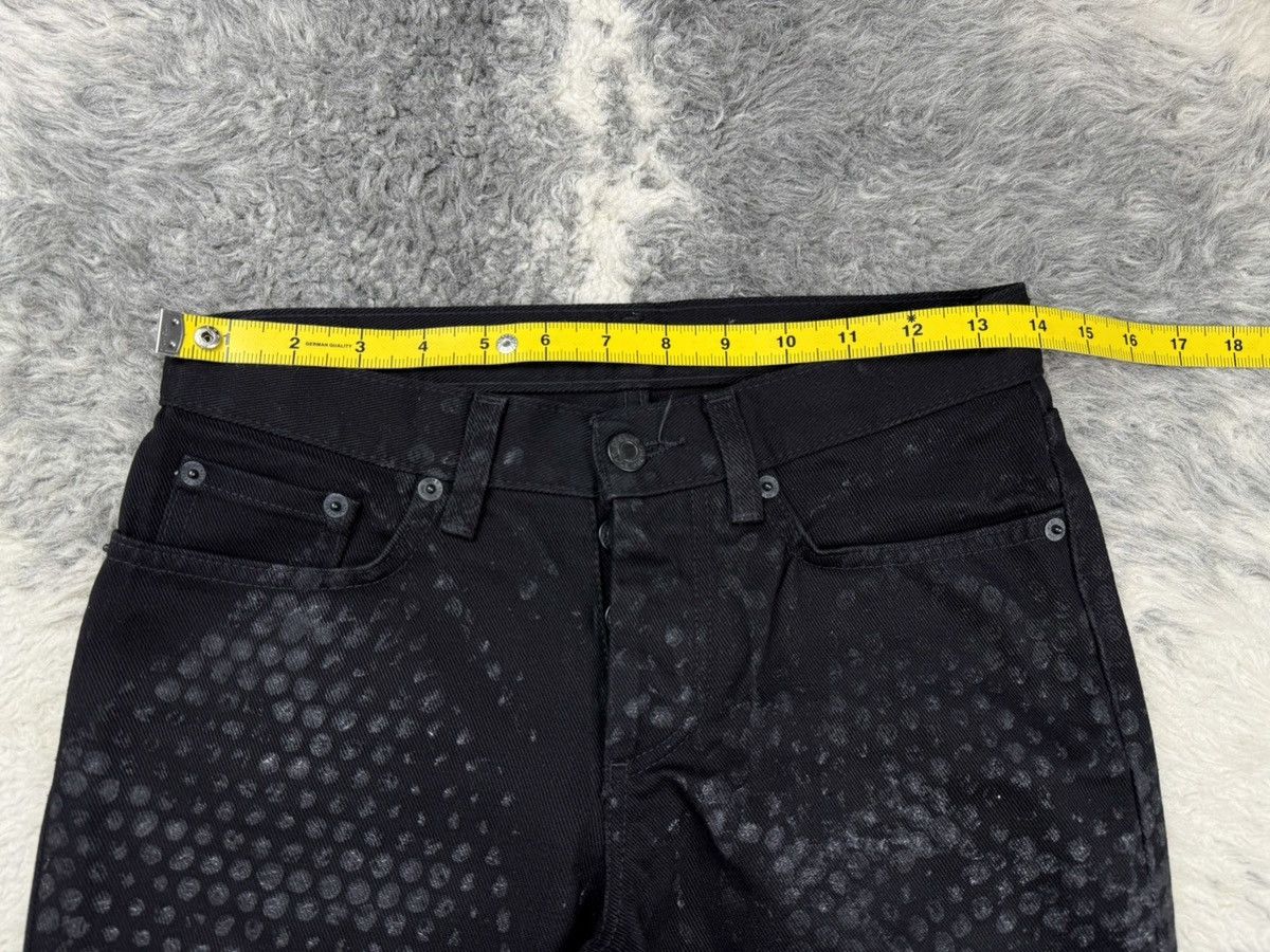 Archived! SS2003 Helmut Lang Rubber Tire Printed Denim